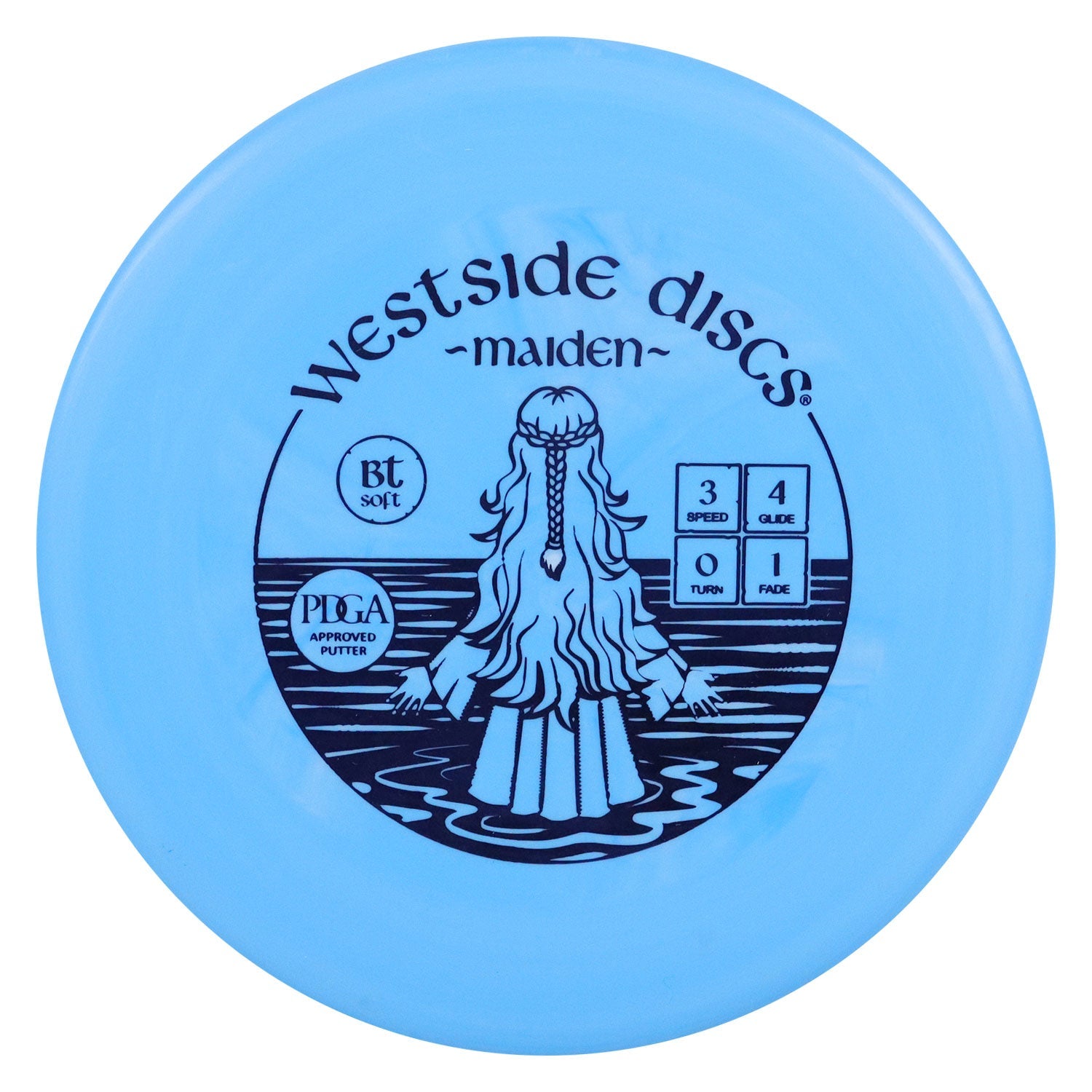 Westside Disc Golf BT Soft Maiden Putter 3/4/0/1 - Choose Exact
