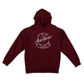 Anti Hero Skateboards Hoody Clean Safety Maroon/White