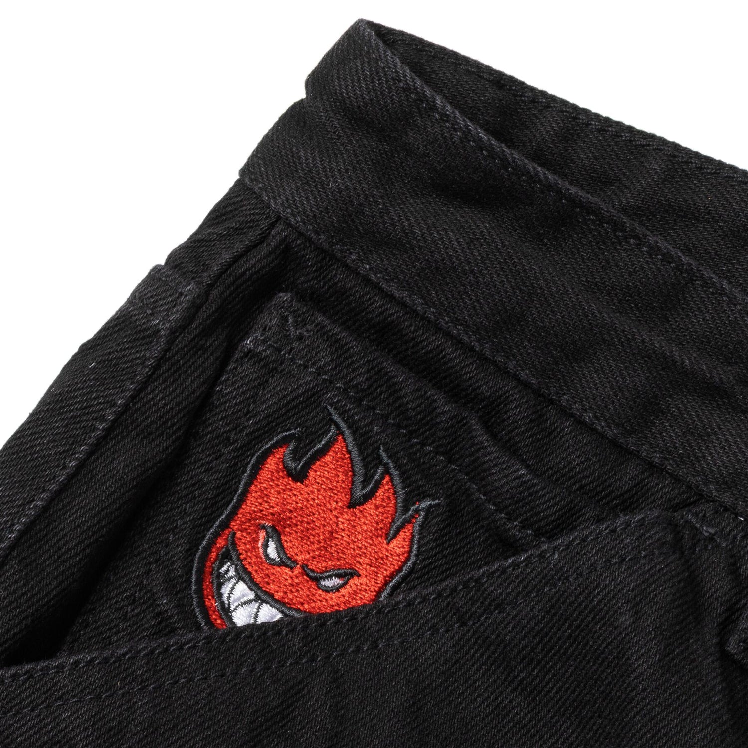 Spitfire Wheels Pants Bighead Fill Denim Pant Black Denim