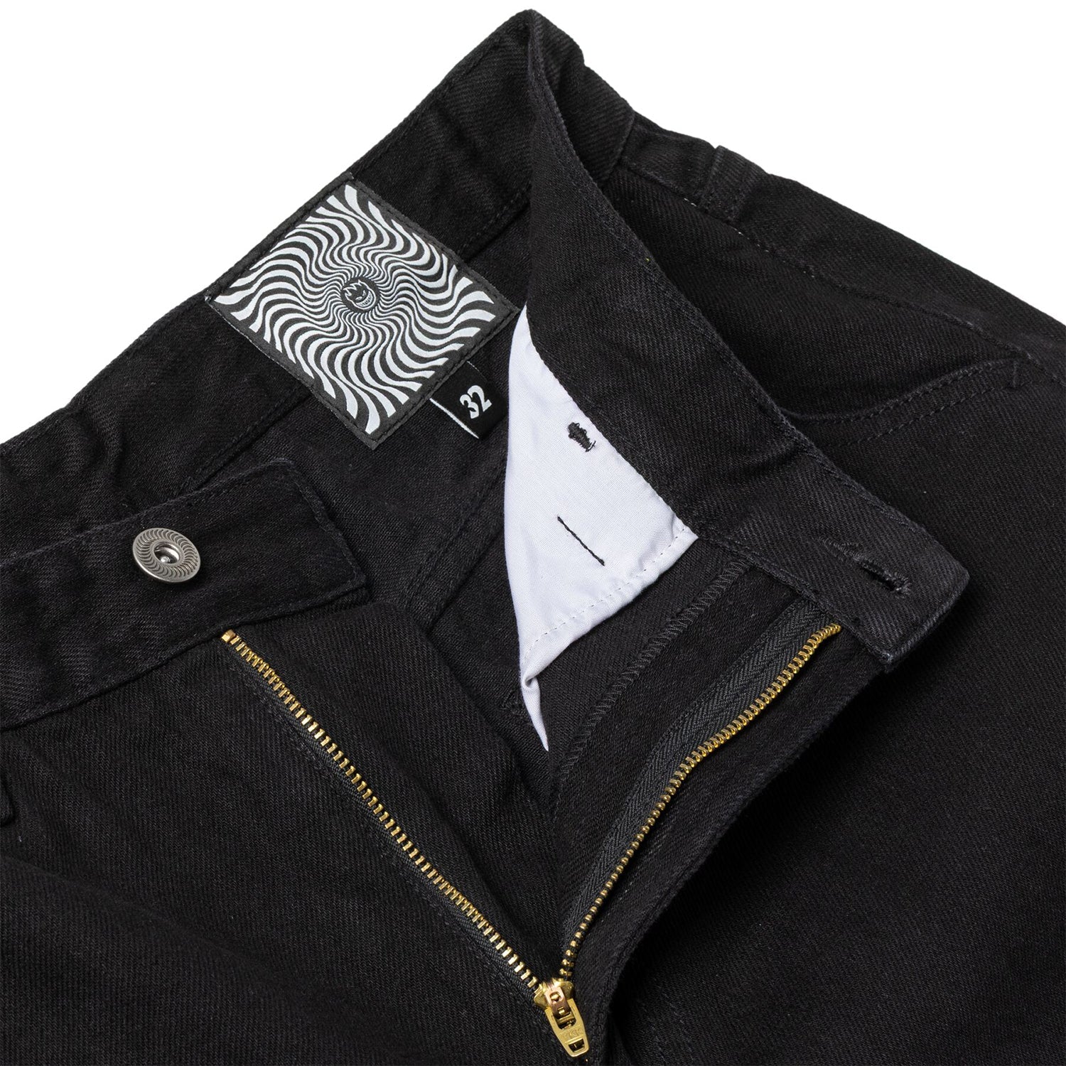 Spitfire Wheels Pants Bighead Fill Denim Pant Black Denim