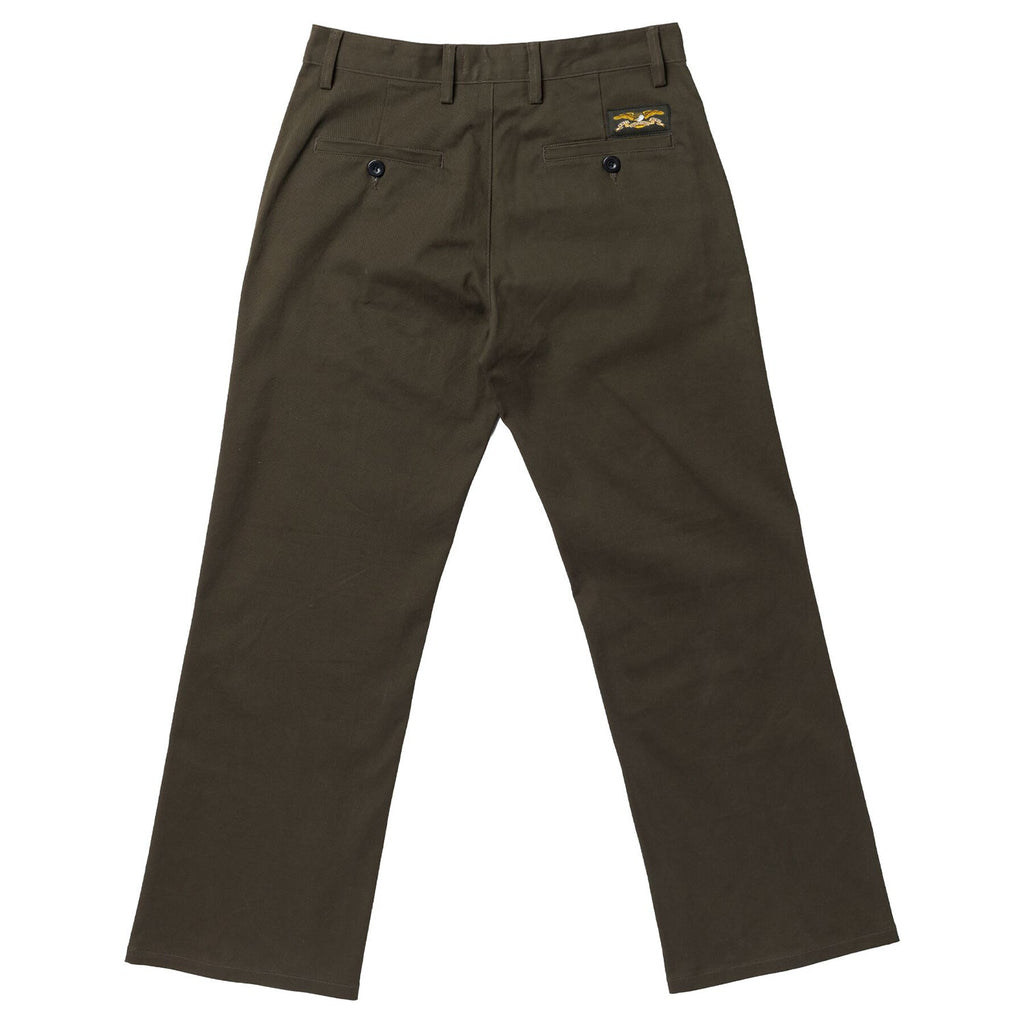 Anti Hero Skateboards Pants Hecho Por Skate Pant Dark Olive