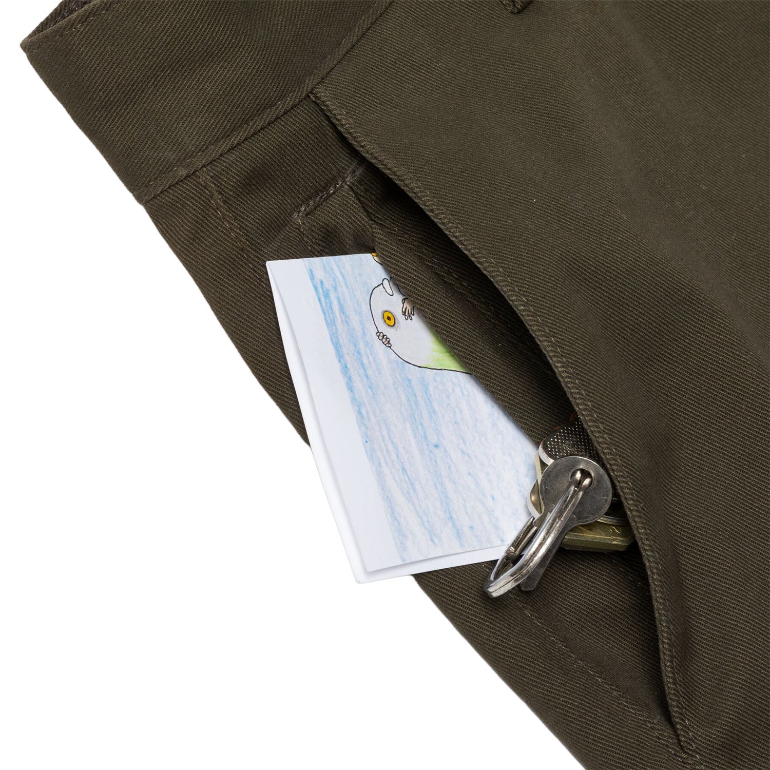 Anti Hero Skateboards Pants Hecho Por Skate Pant Dark Olive
