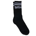 Spitfire Wheels Socks Molotov Script Black/White