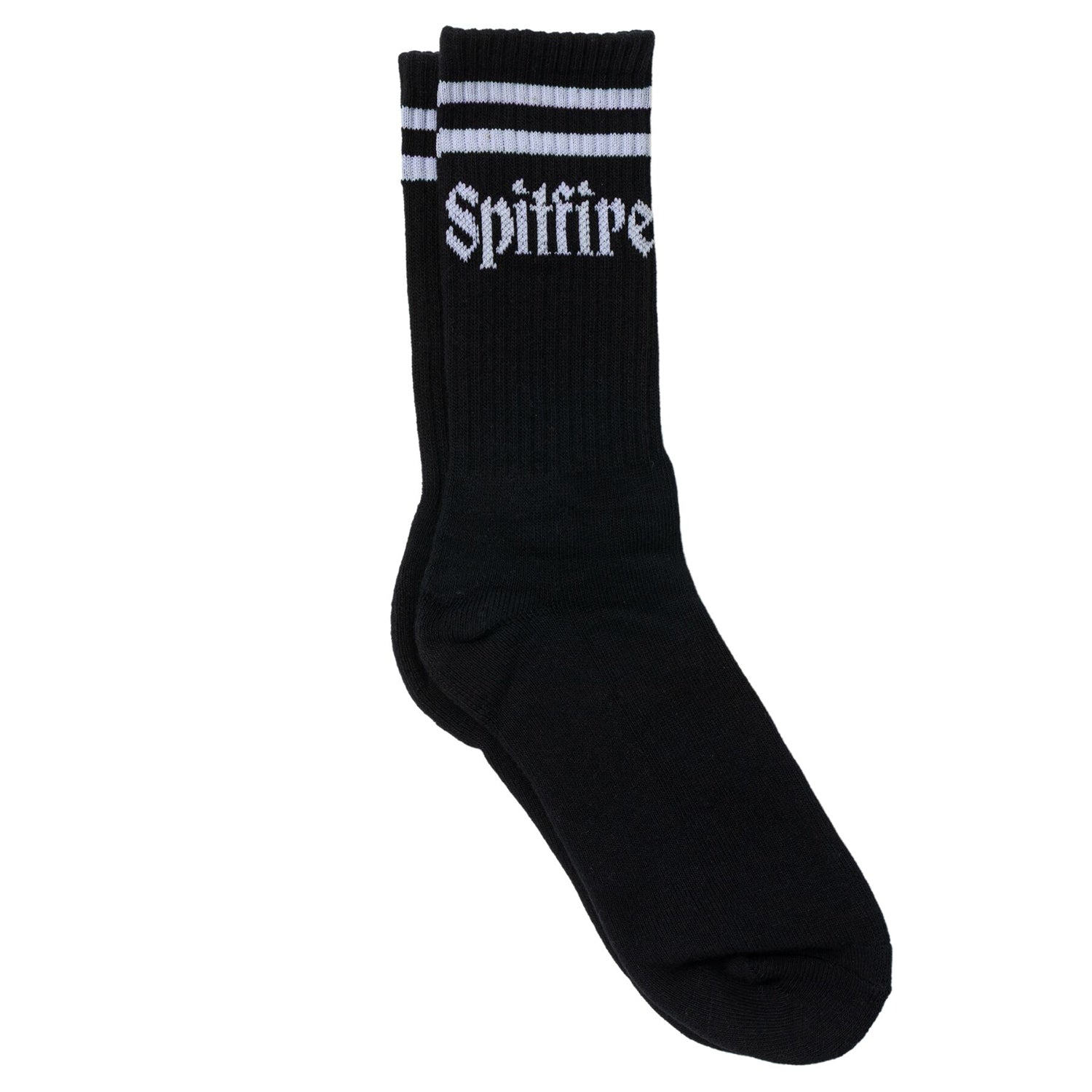 Spitfire Wheels Socks Molotov Script Black/White
