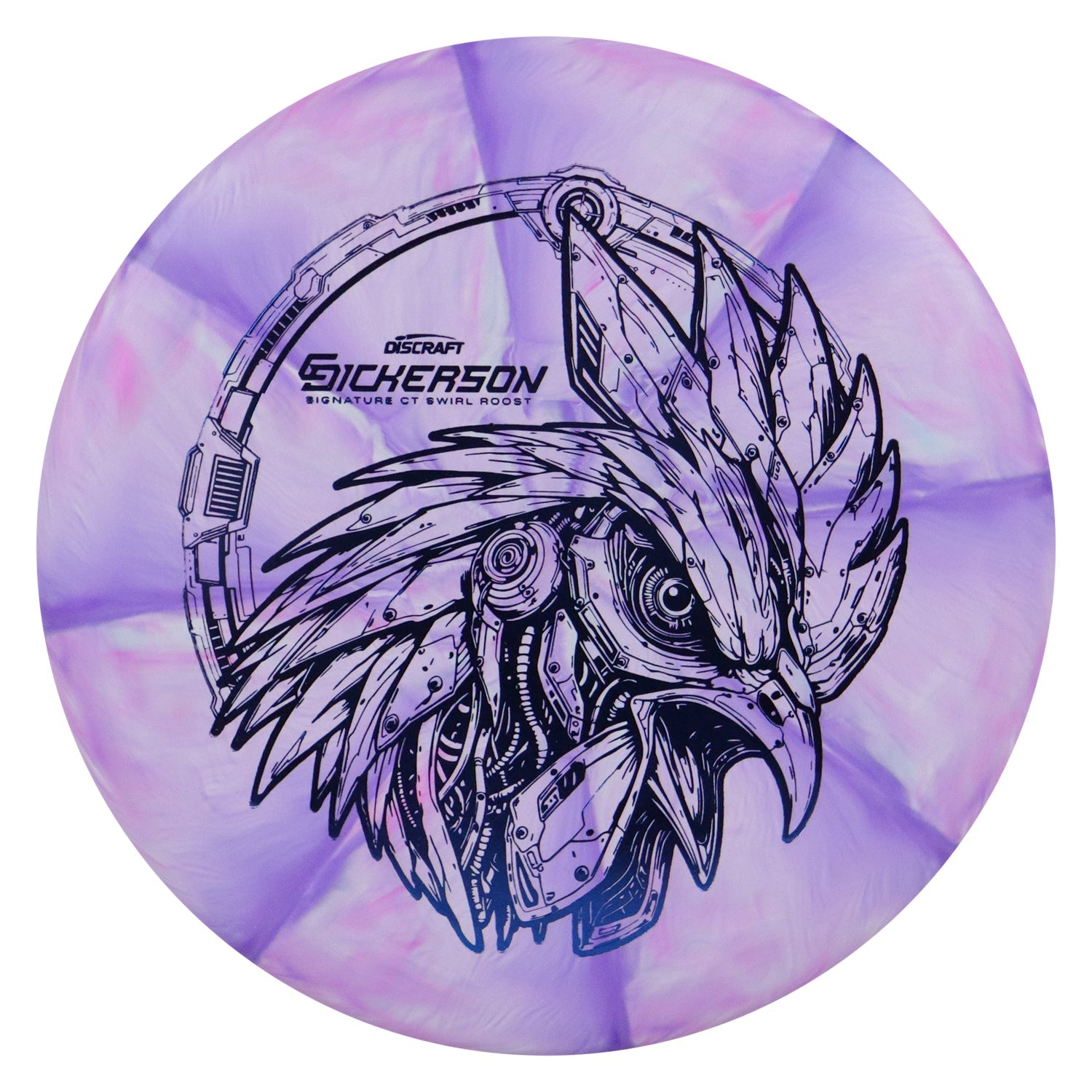 Discraft Disc Golf Chris Dickerson CT Swirl Roost Putter 2/5/0/2 - Choose Exact Disc