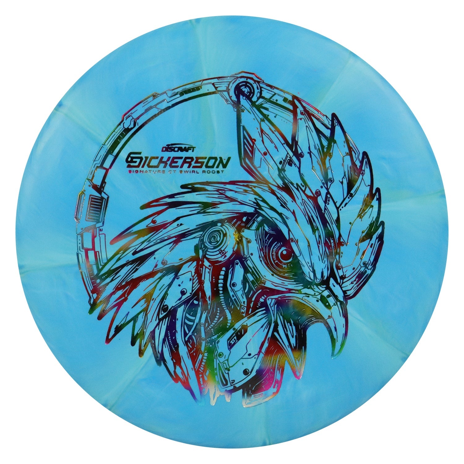 Discraft Disc Golf Chris Dickerson CT Swirl Roost Putter 2/5/0/2 - Choose Exact Disc