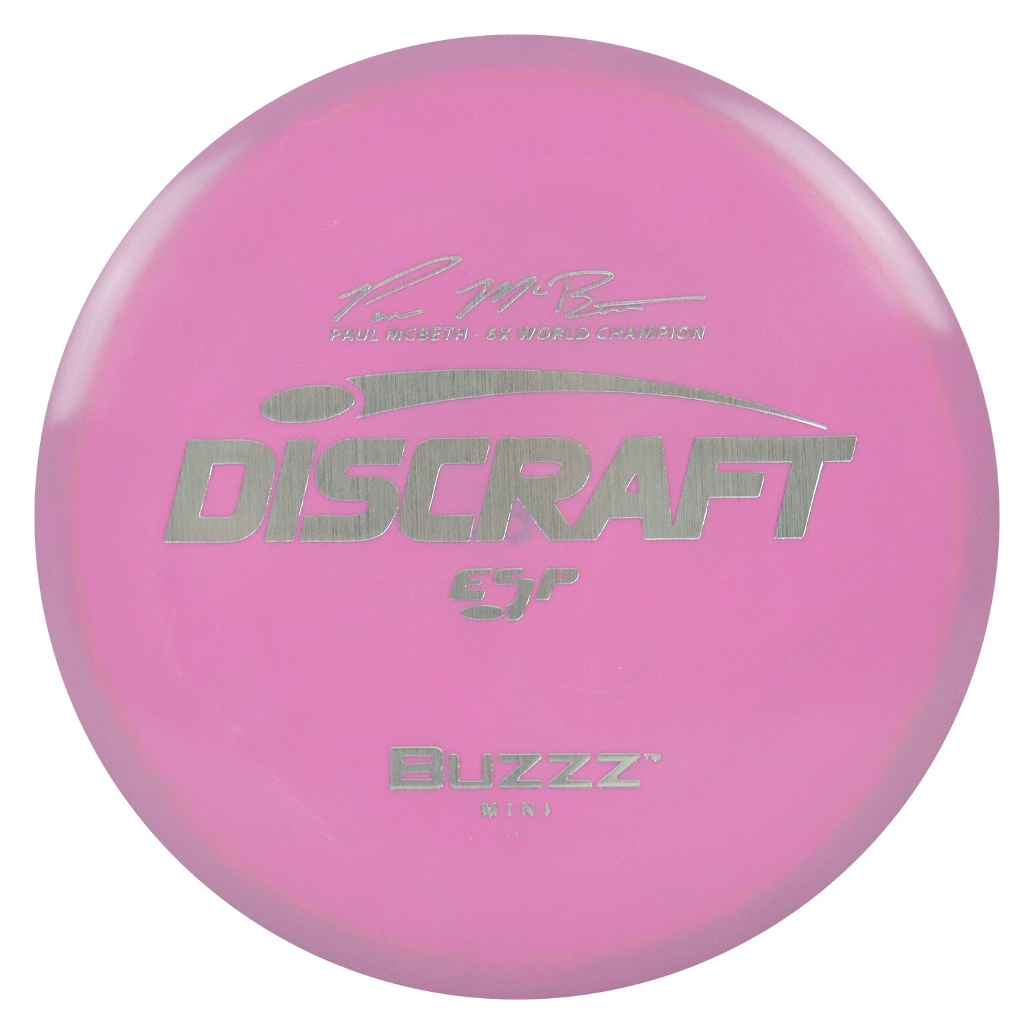 Discraft Disc Golf Paul McBeth ESP Buzzz Mini 6" Thrower or Marker Choose Exact Mini Disc