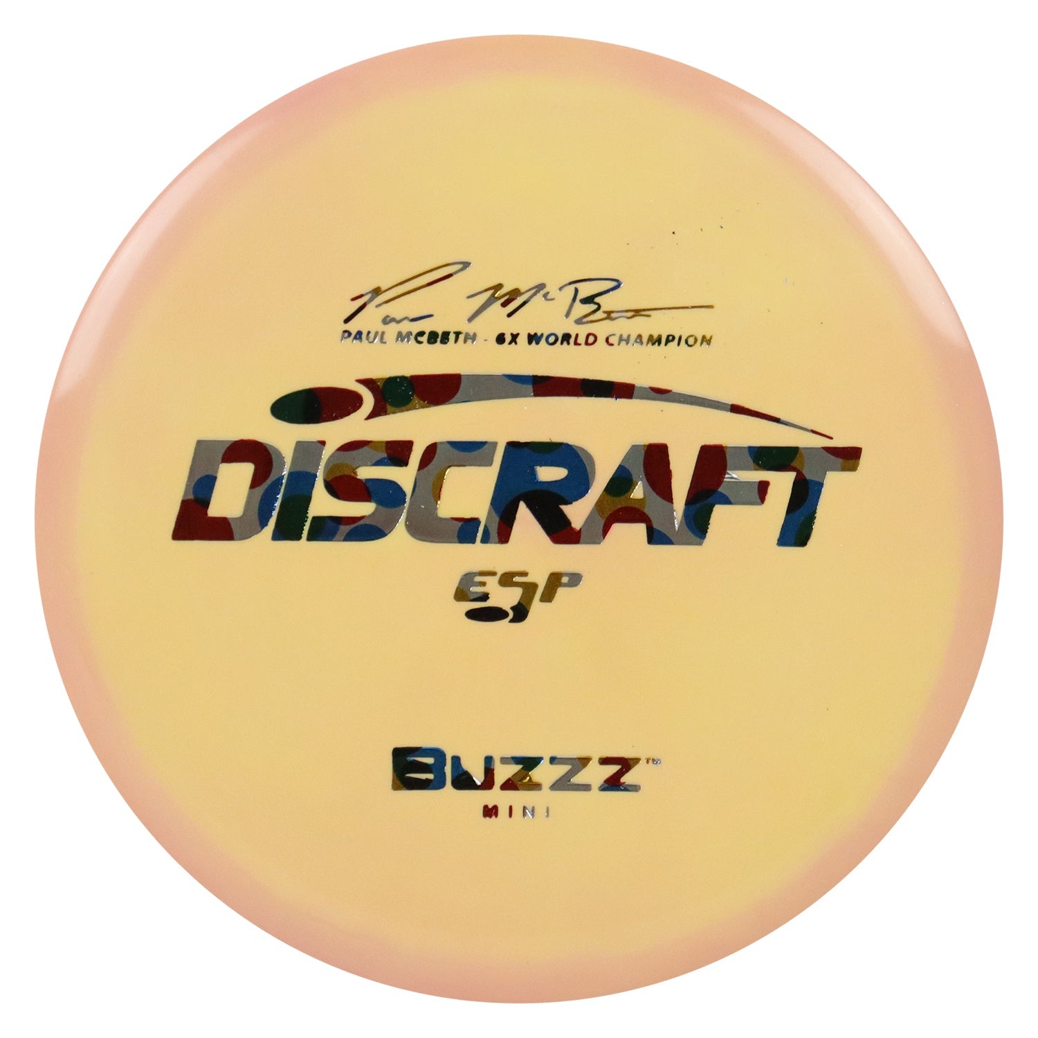 Discraft Disc Golf Paul McBeth ESP Buzzz Mini 6" Thrower or Marker Choose Exact Mini Disc