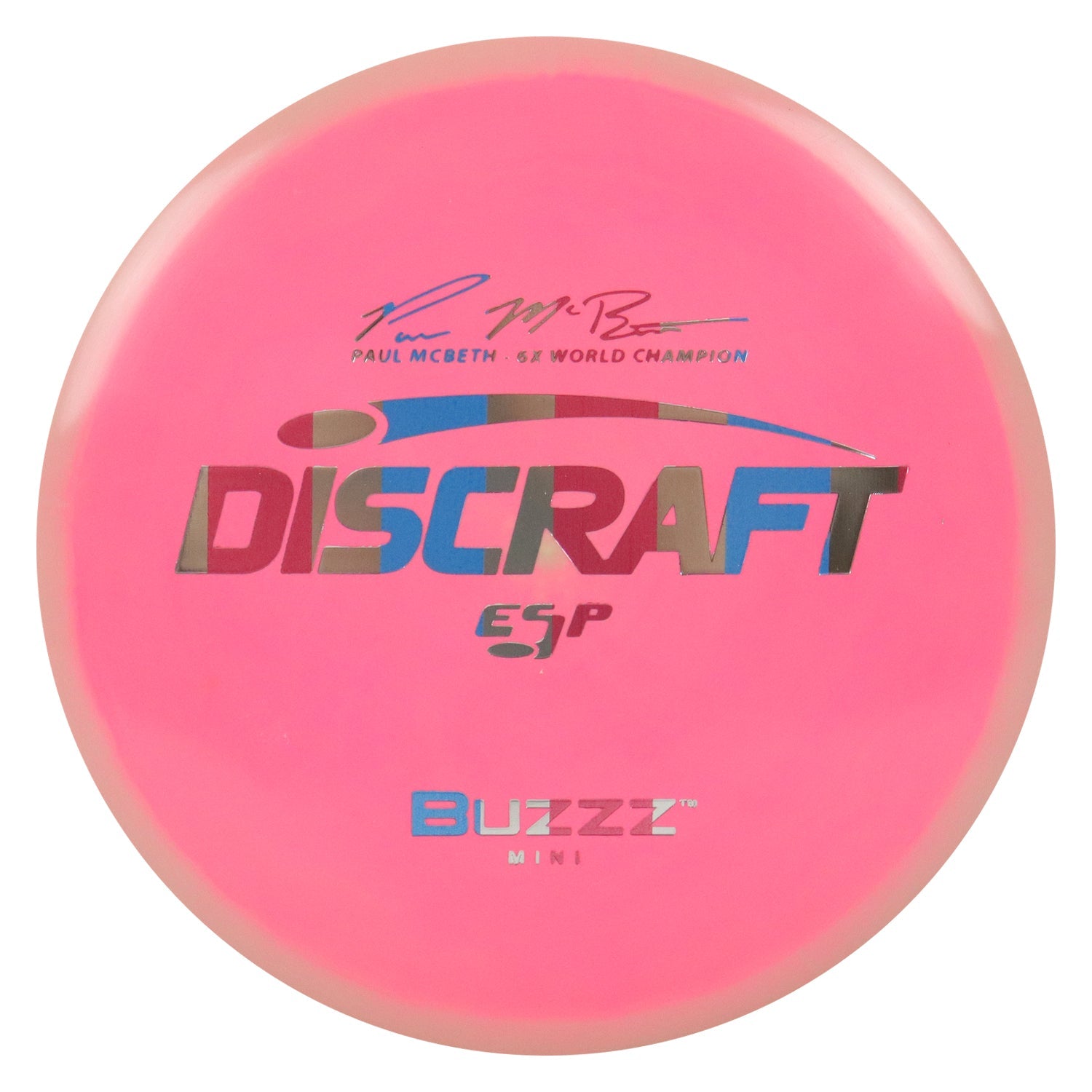 Discraft Disc Golf Paul McBeth ESP Buzzz Mini 6" Thrower or Marker Choose Exact Mini Disc