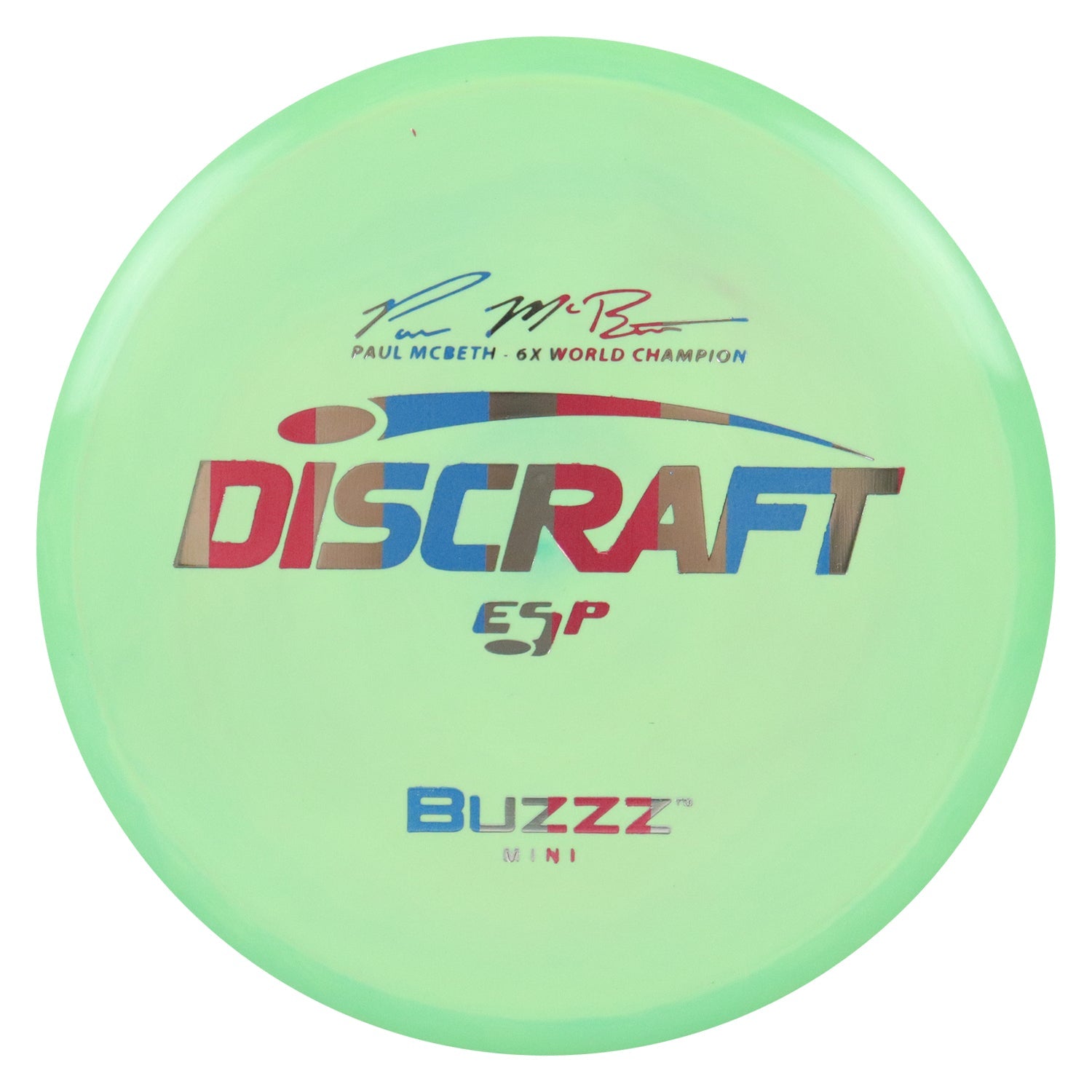 Discraft Disc Golf Paul McBeth ESP Buzzz Mini 6" Thrower or Marker Choose Exact Mini Disc