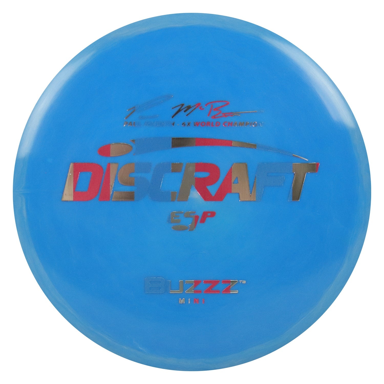 Discraft Disc Golf Paul McBeth ESP Buzzz Mini 6" Thrower or Marker Choose Exact Mini Disc