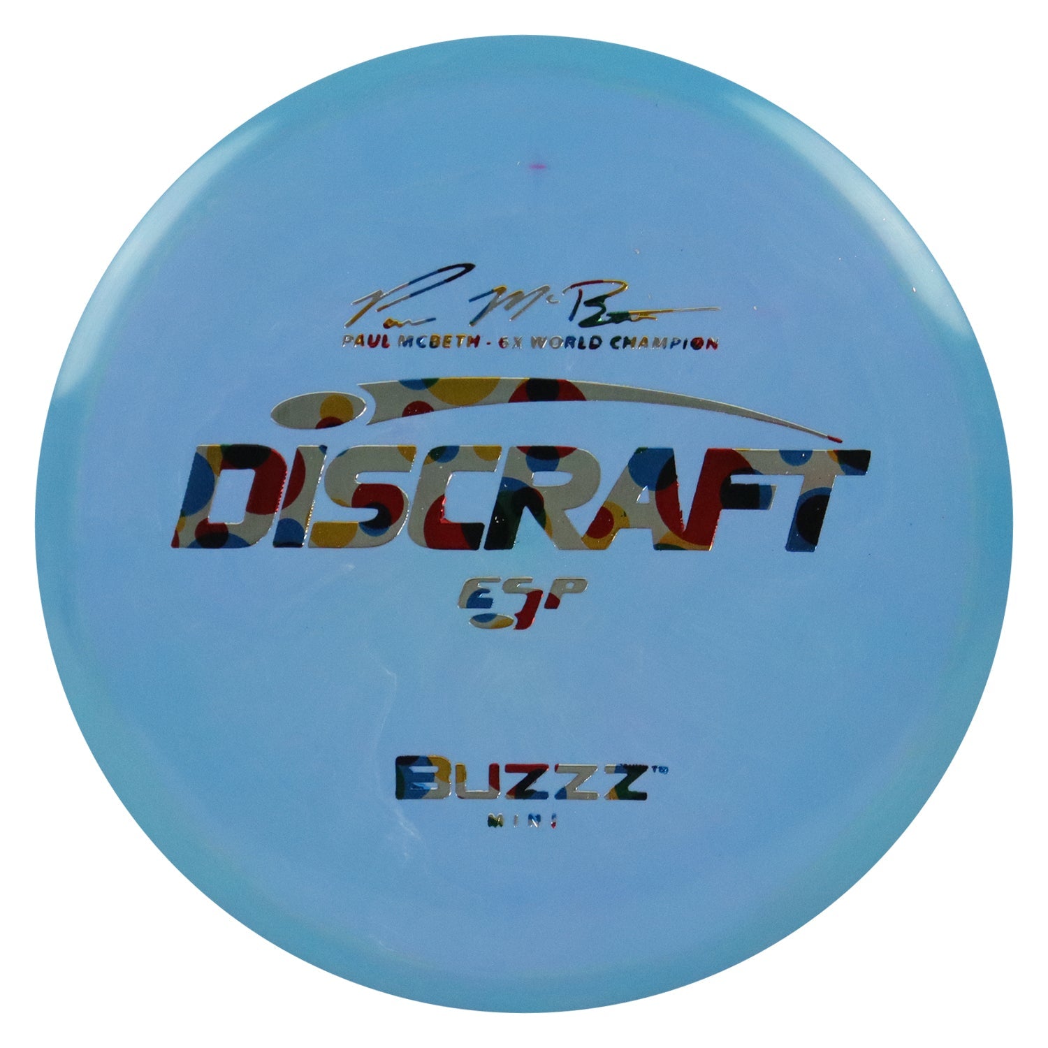 Discraft Disc Golf Paul McBeth ESP Buzzz Mini 6" Thrower or Marker Choose Exact Mini Disc