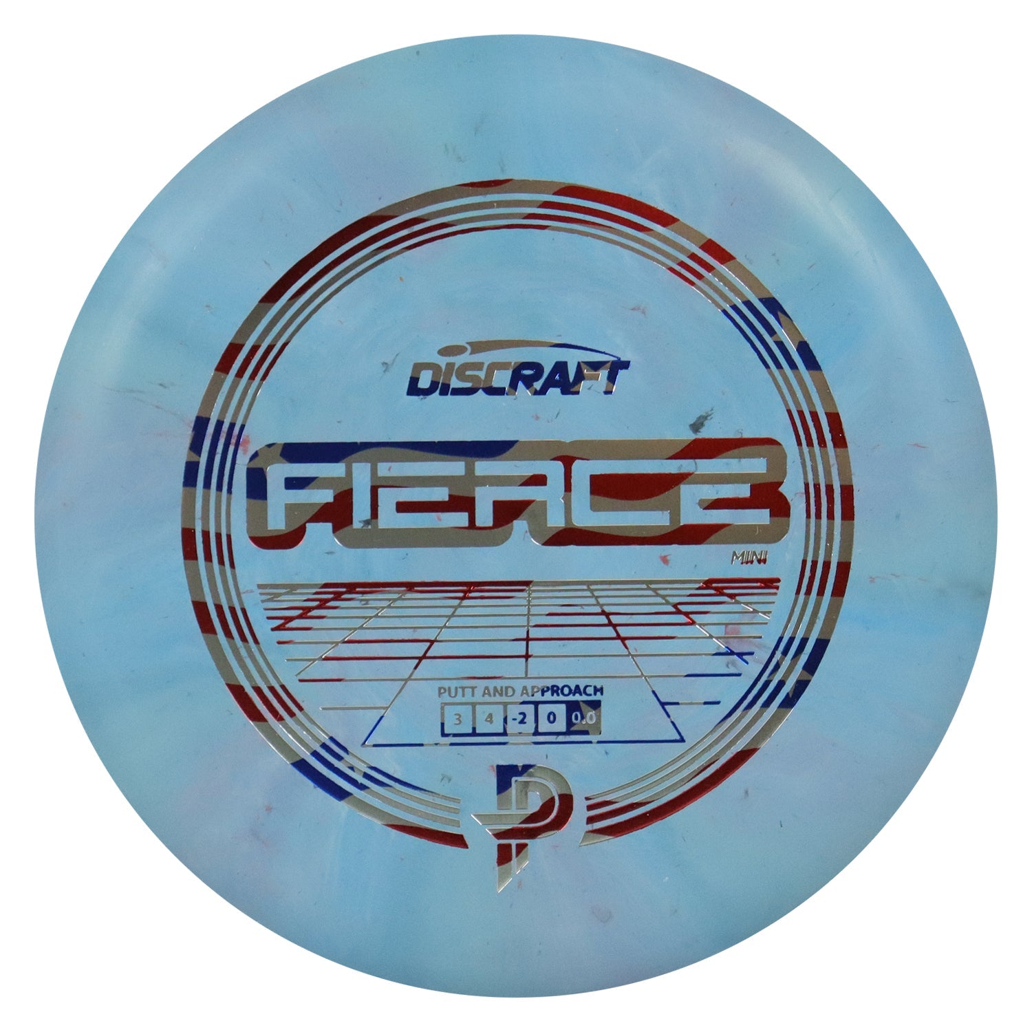 Discraft Disc Golf Pierce Fierce Mini 6" Thrower or Marker - Choose Exact Mini Disc