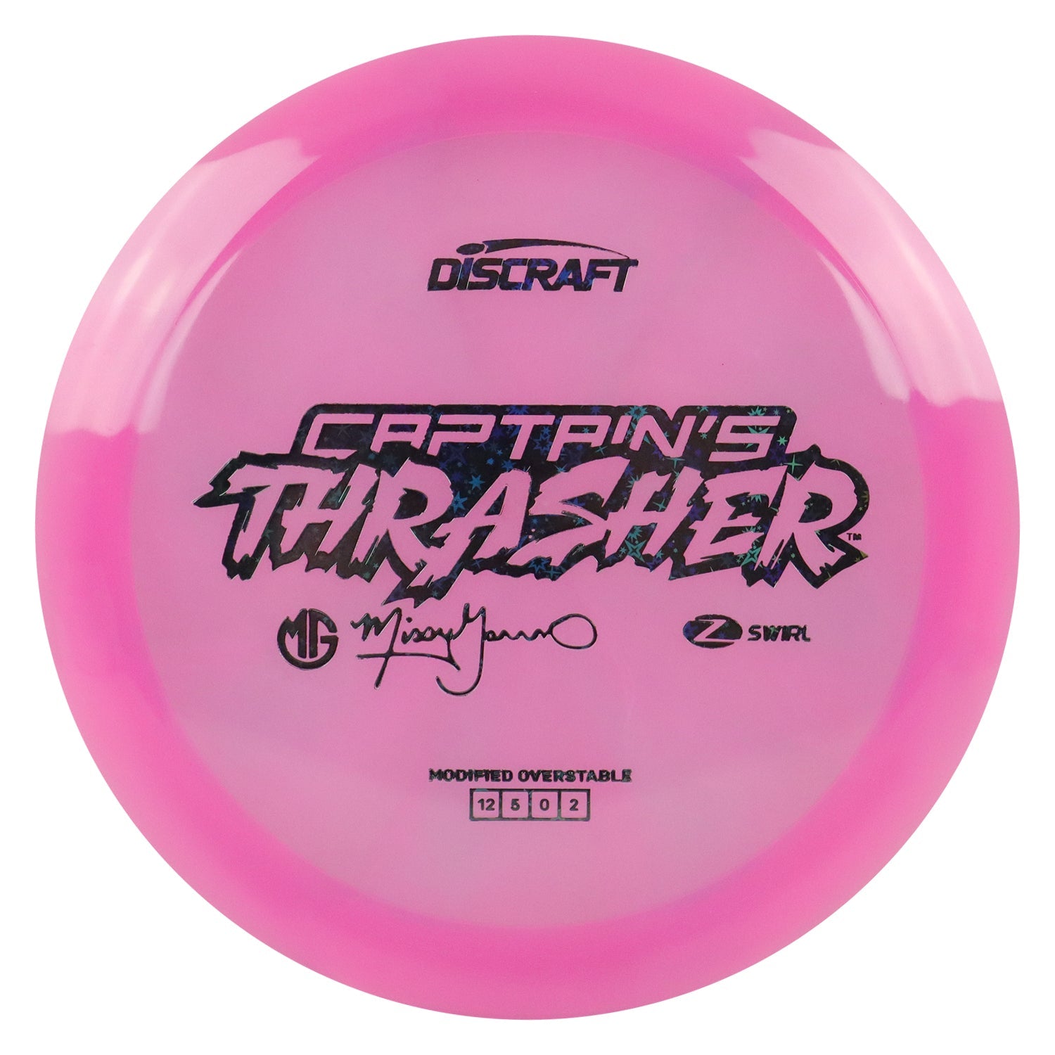 Discraft Disc Golf 2026 Missy Gannon Captain's Thrasher Driver 12/5/0/2 - Choose Exact Disc