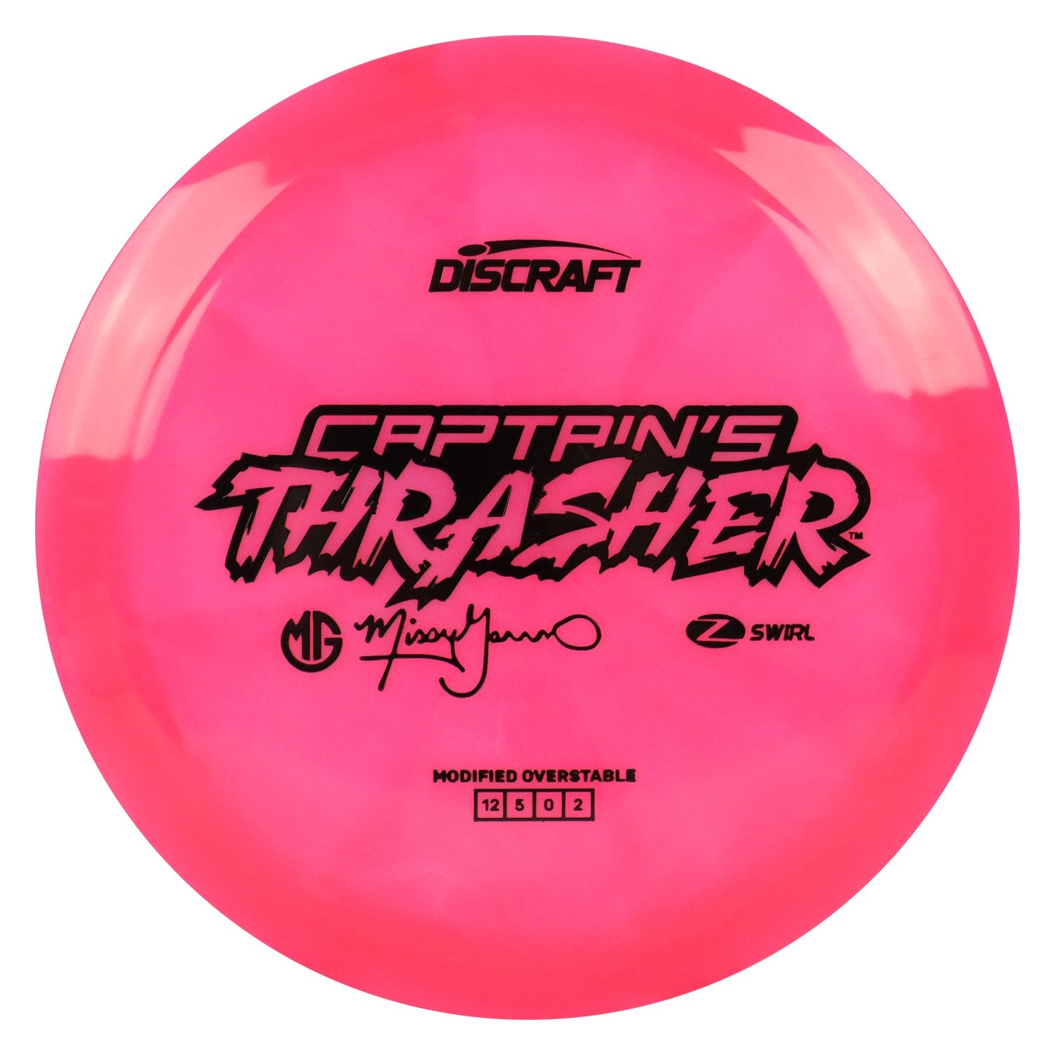 Discraft Disc Golf 2026 Missy Gannon Captain's Thrasher Driver 12/5/0/2 - Choose Exact Disc