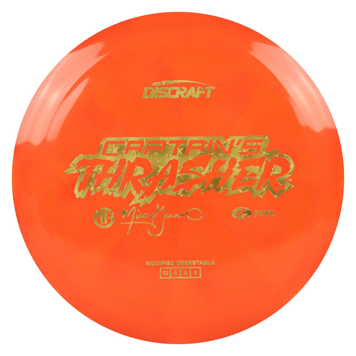 Discraft Disc Golf 2026 Missy Gannon Captain's Thrasher Driver 12/5/0/2 - Choose Exact Disc