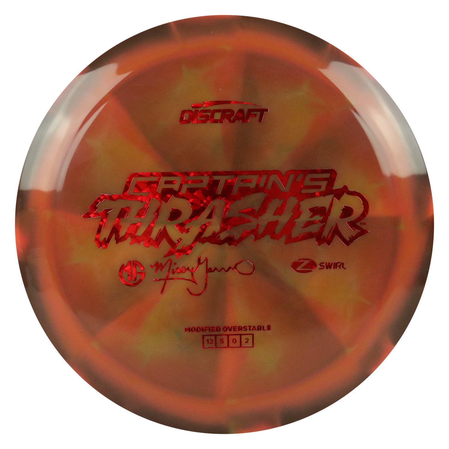 Discraft Disc Golf 2026 Missy Gannon Captain's Thrasher Driver 12/5/0/2 - Choose Exact Disc
