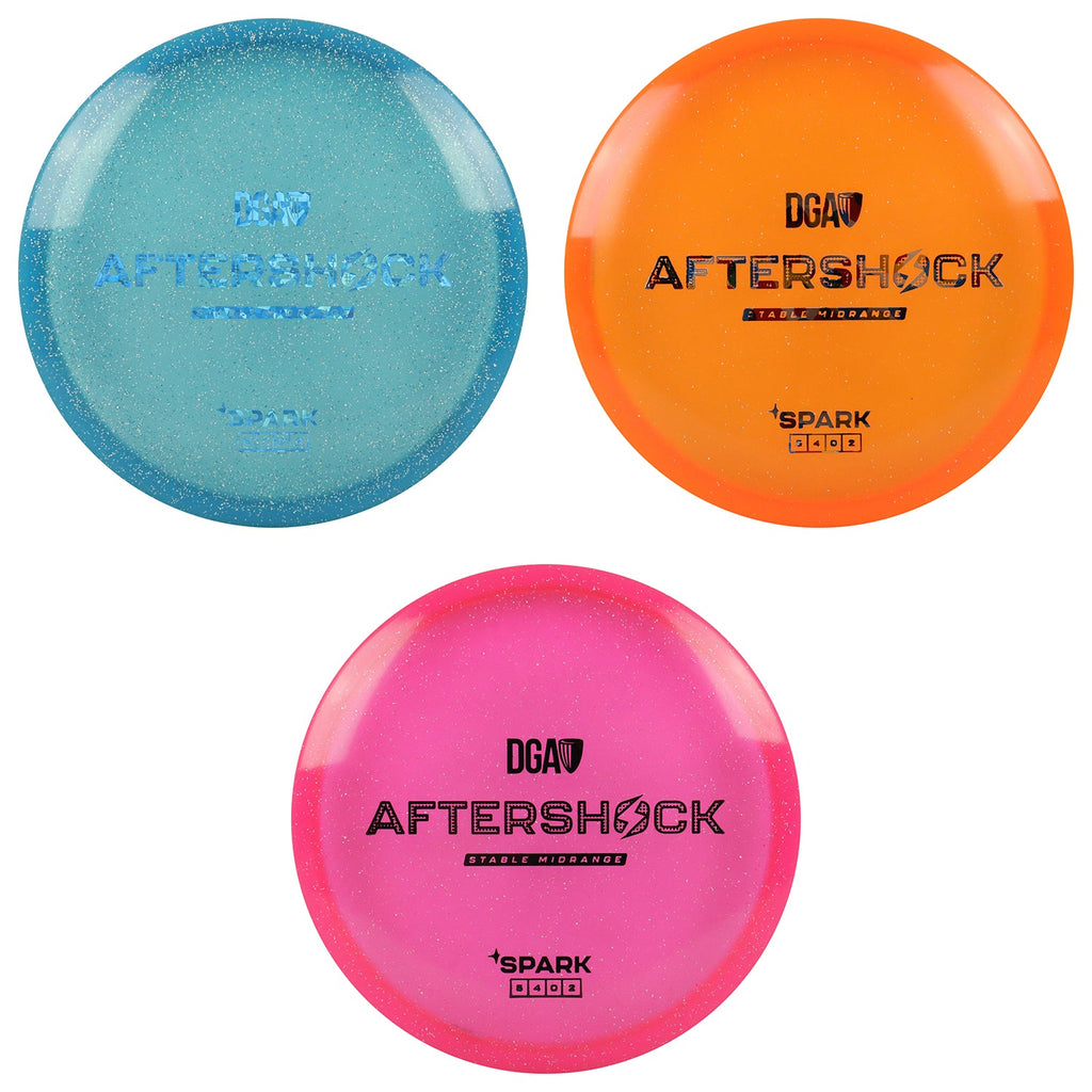 DGA Disc Golf Spark Aftershock Midrange 5/4/0/2 - Choose Exact Disc