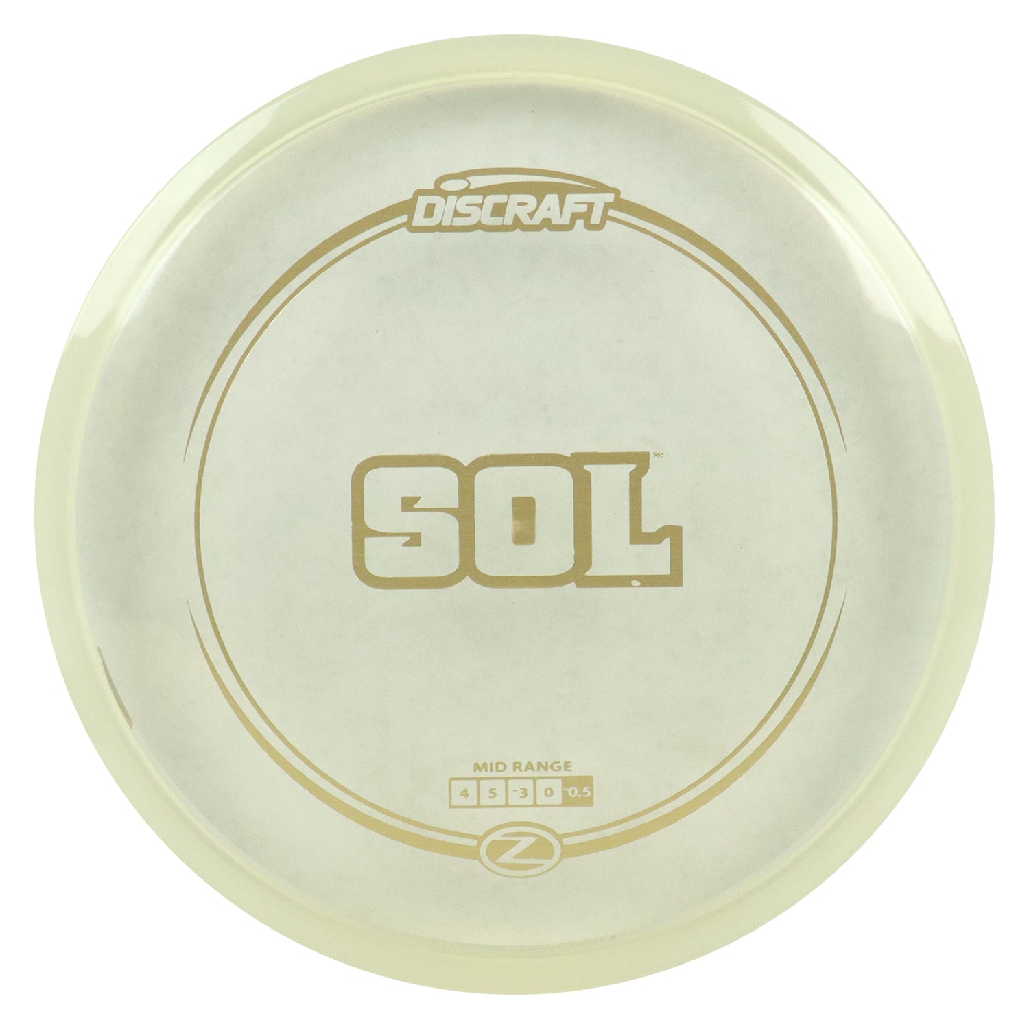 Discraft Disc Golf Z Line Sol Midrange Disc 4/5/-3/0 - Choose Exact Disc