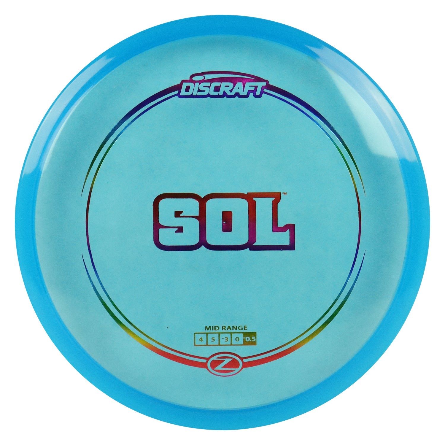 Discraft Disc Golf Z Line Sol Midrange Disc 4/5/-3/0 - Choose Exact Disc