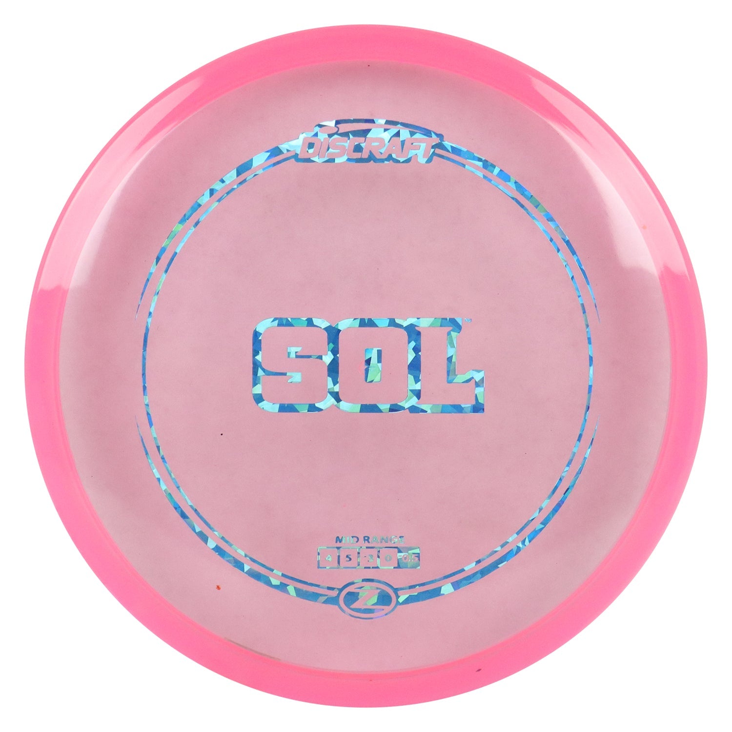 Discraft Disc Golf Z Line Sol Midrange Disc 4/5/-3/0 - Choose Exact Disc