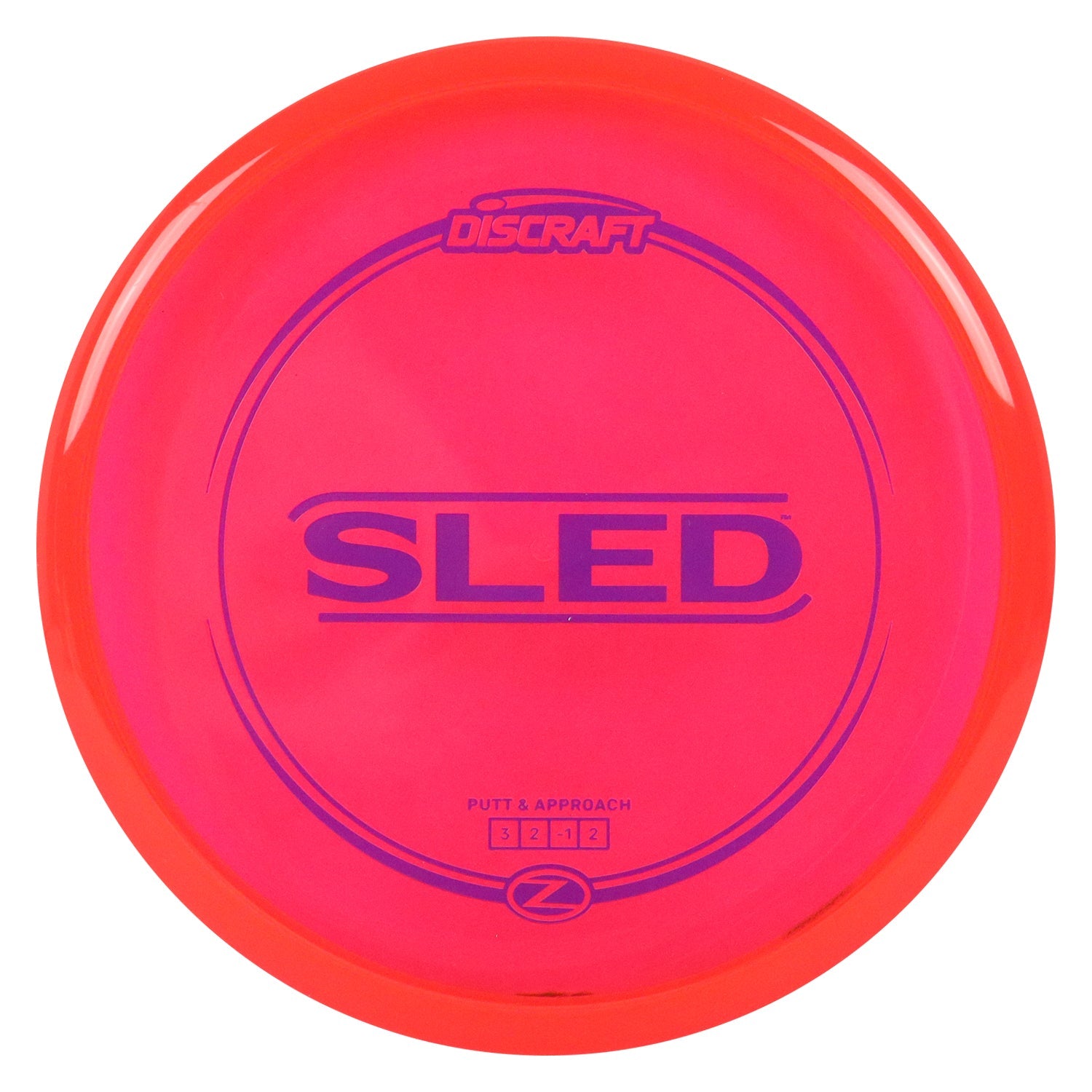 Discraft Disc Golf Z Line Sled Putt and Approach 3/2/-1/2 - Choose Exact Disc