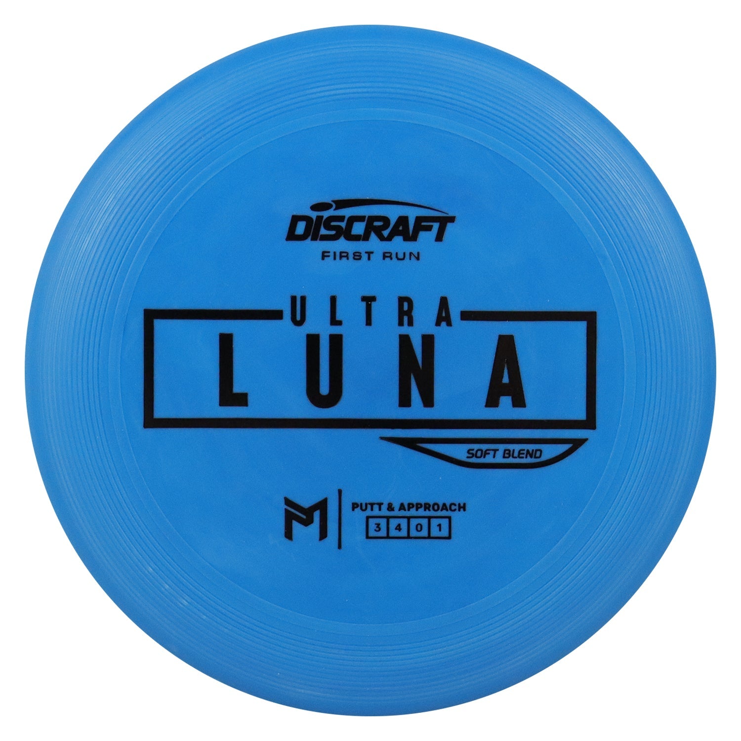 Discraft Disc Golf First Run Paul McBeth Putter Line Soft UltraLuna Putt and Approach 3/4/0/1 - Choose Exact Disc