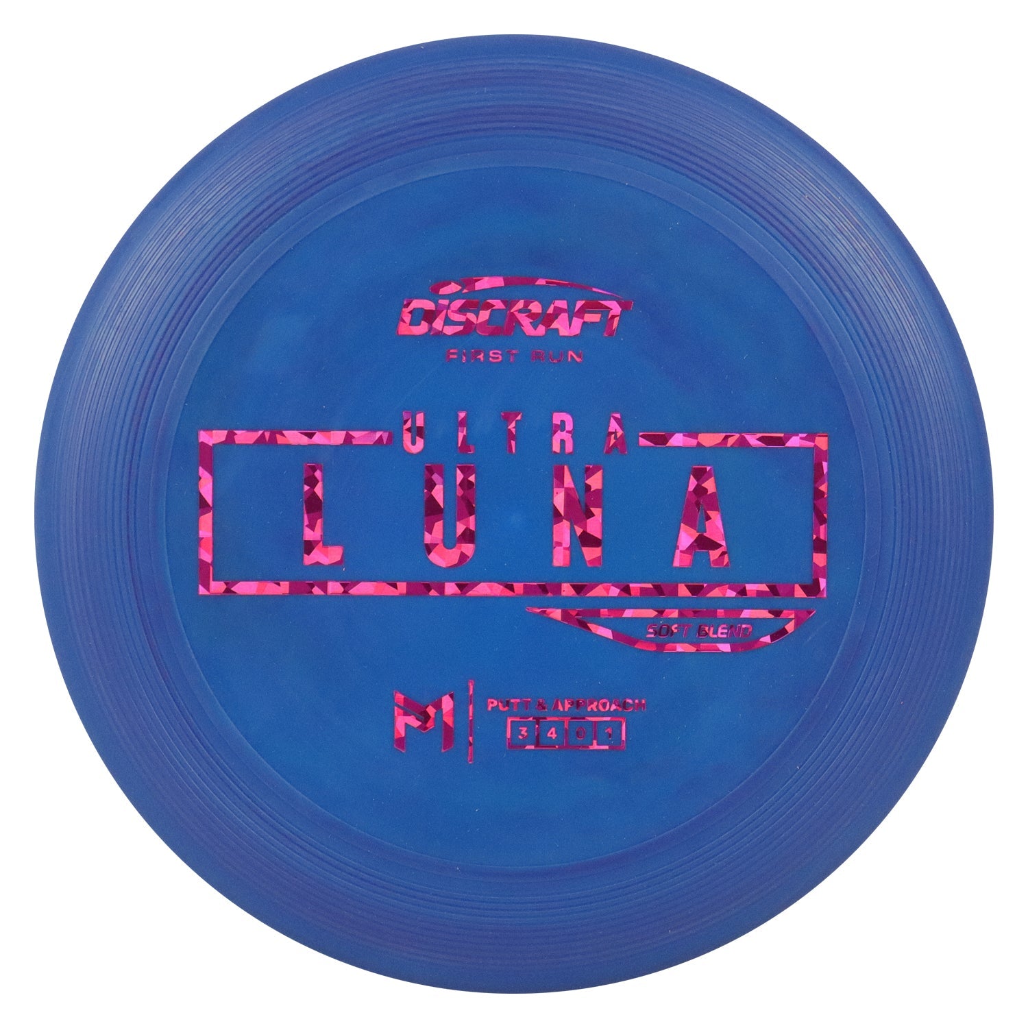 Discraft Disc Golf First Run Paul McBeth Putter Line Soft UltraLuna Putt and Approach 3/4/0/1 - Choose Exact Disc