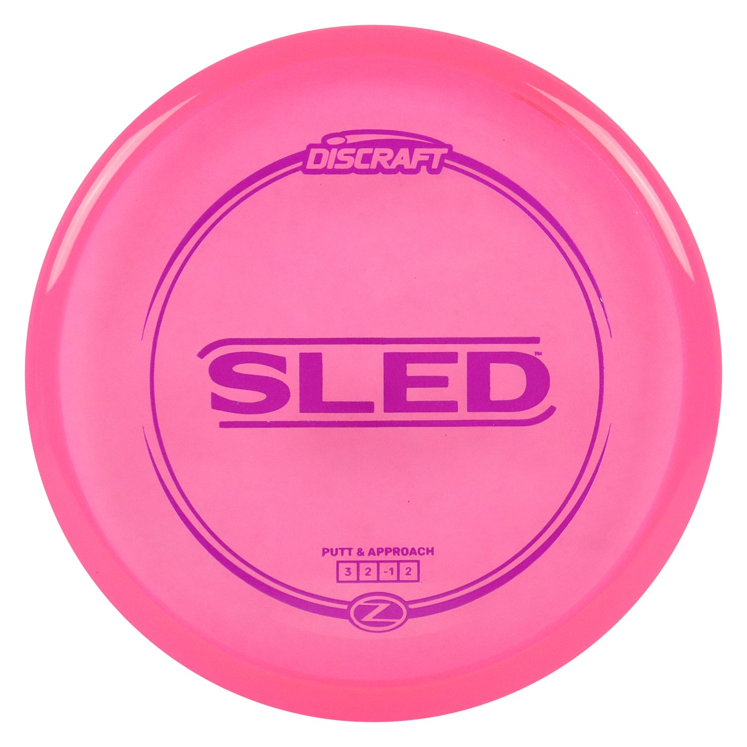 Discraft Disc Golf Z Line Sled Putt and Approach 3/2/-1/2 - Choose Exact Disc