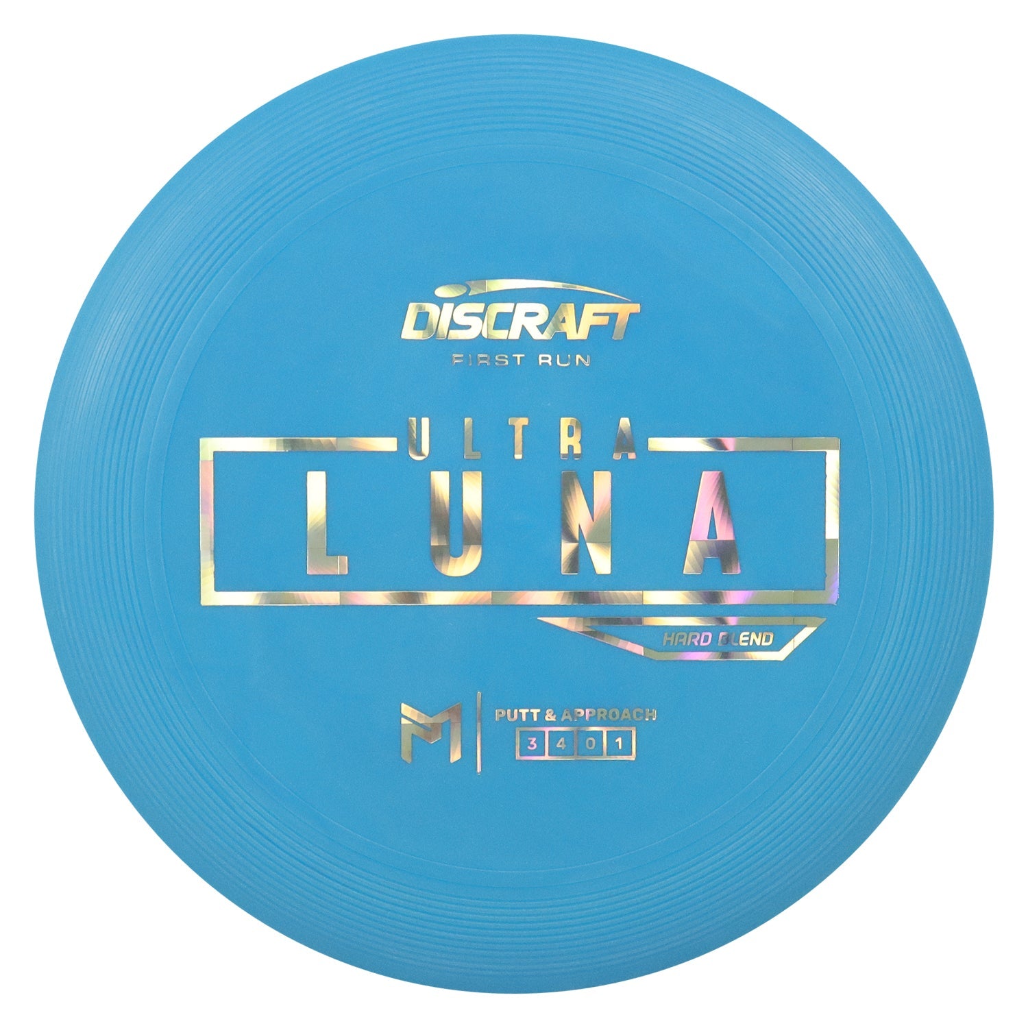 Discraft Disc Golf First Run Paul McBeth Putter Line Hard UltraLuna Putt and Approach 3/4/0/1 - Choose Exact Disc