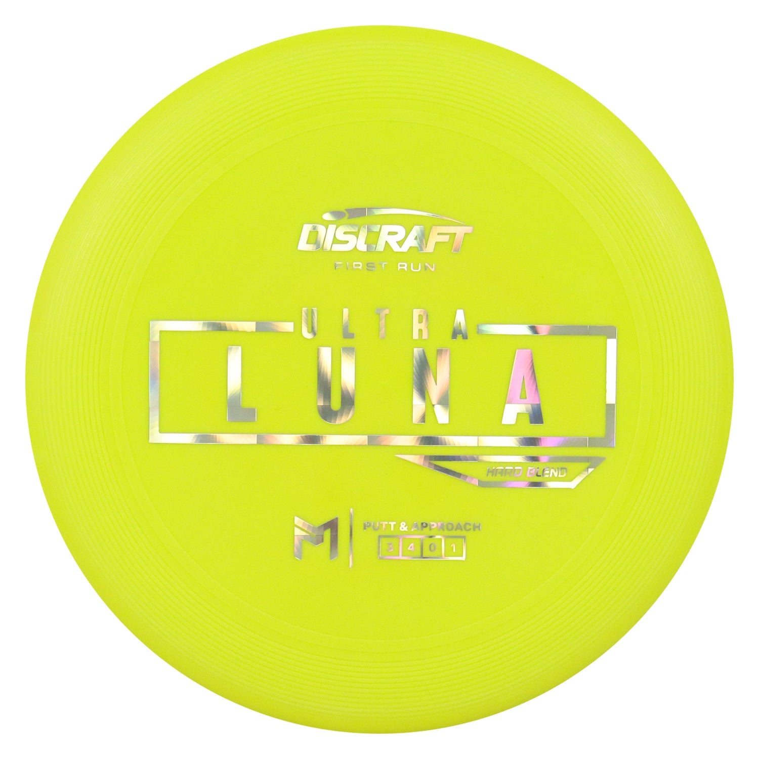 Discraft Disc Golf First Run Paul McBeth Putter Line Hard UltraLuna Putt and Approach 3/4/0/1 - Choose Exact Disc