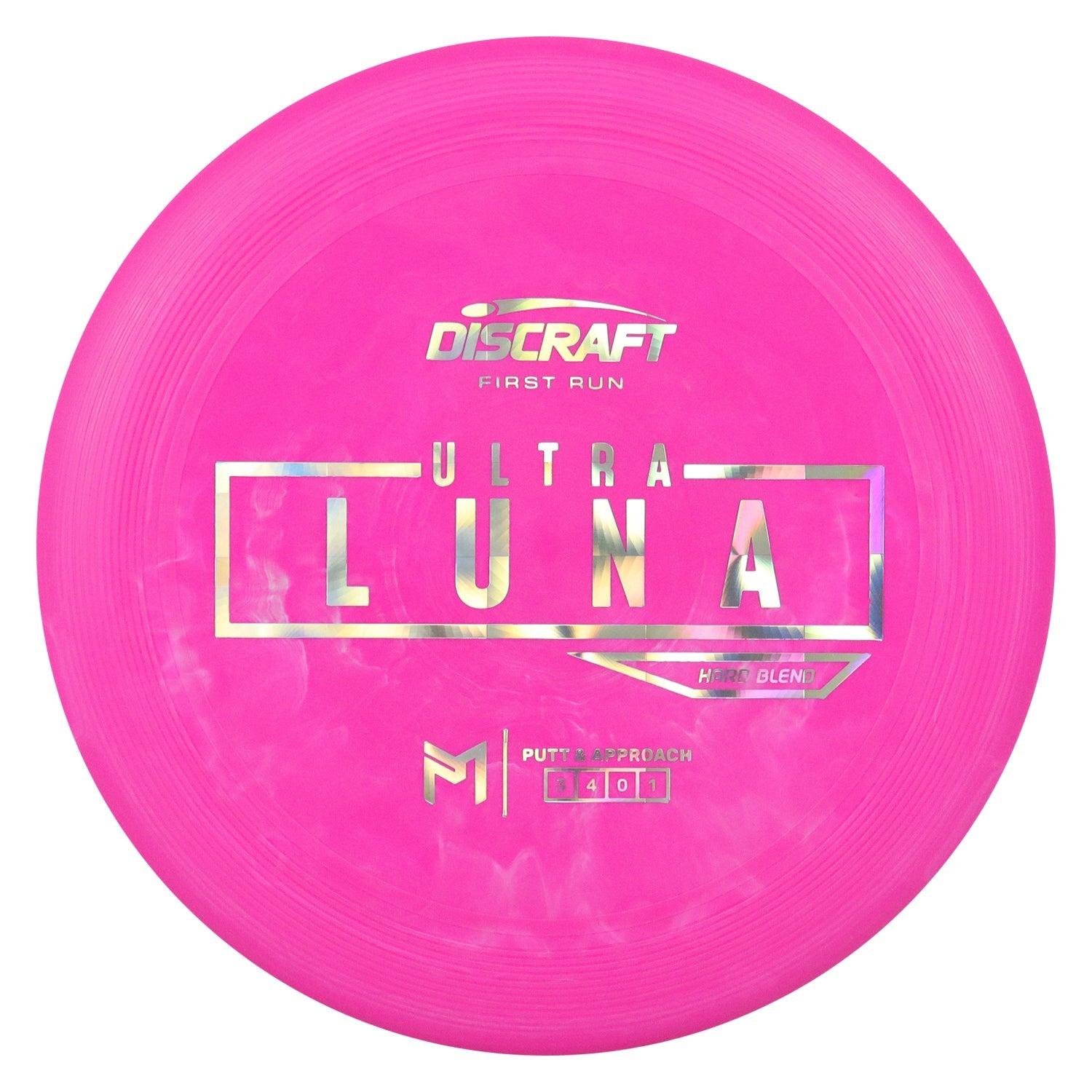Discraft Disc Golf First Run Paul McBeth Putter Line Hard UltraLuna Putt and Approach 3/4/0/1 - Choose Exact Disc