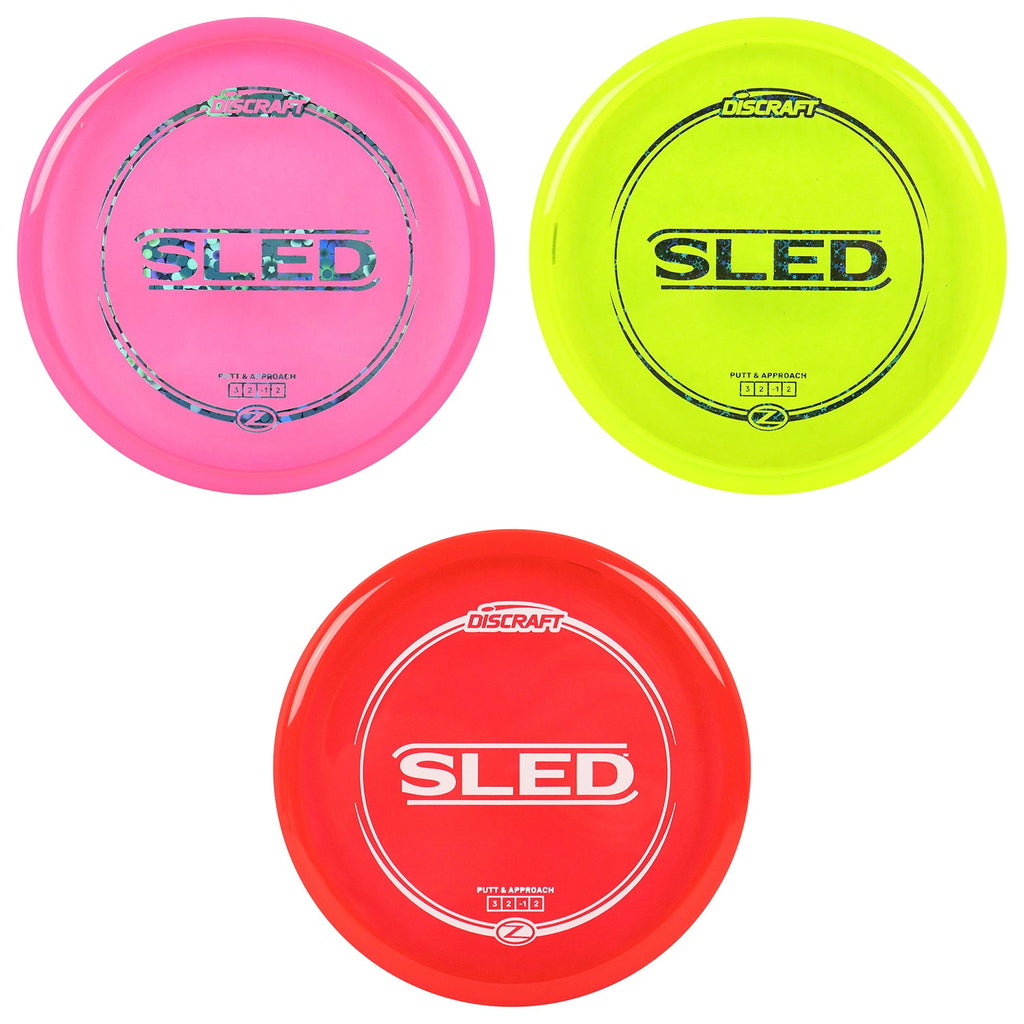 Discraft Disc Golf Z Line Sled Putt and Approach 3/2/-1/2 - Choose Exact Disc