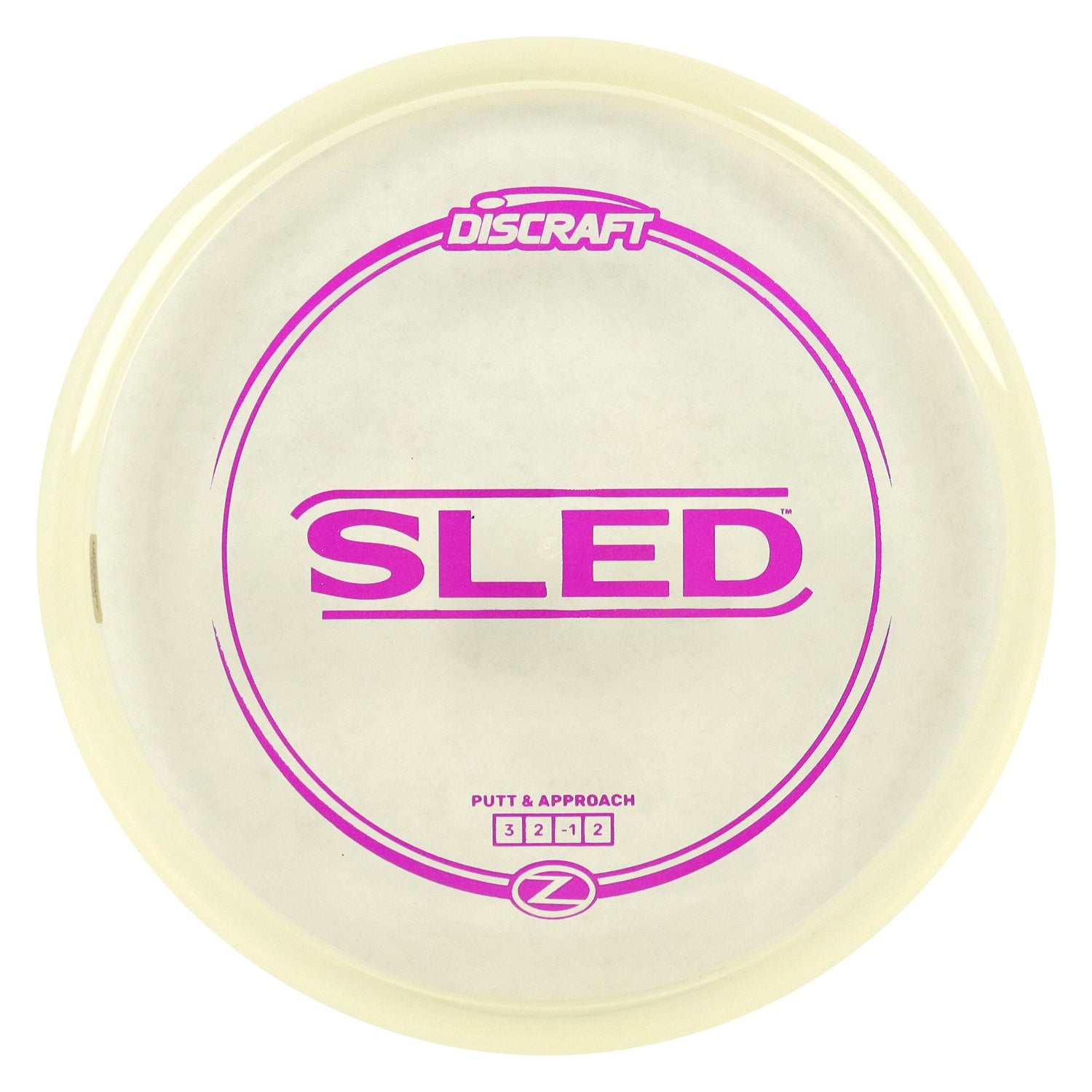 Discraft Disc Golf Z Line Sled Putt and Approach 3/2/-1/2 - Choose Exact Disc
