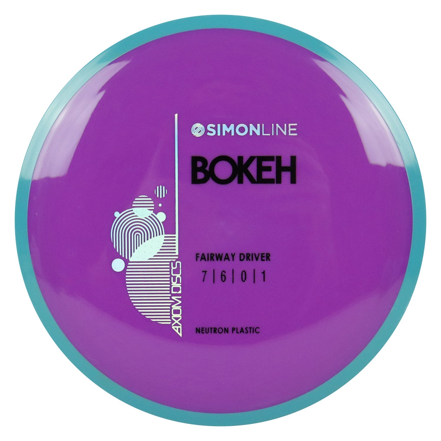 Axiom Disc Golf Simon Line Neutron Bokeh Fairway Driver 7/6/0/1 - Choose Exact Disc