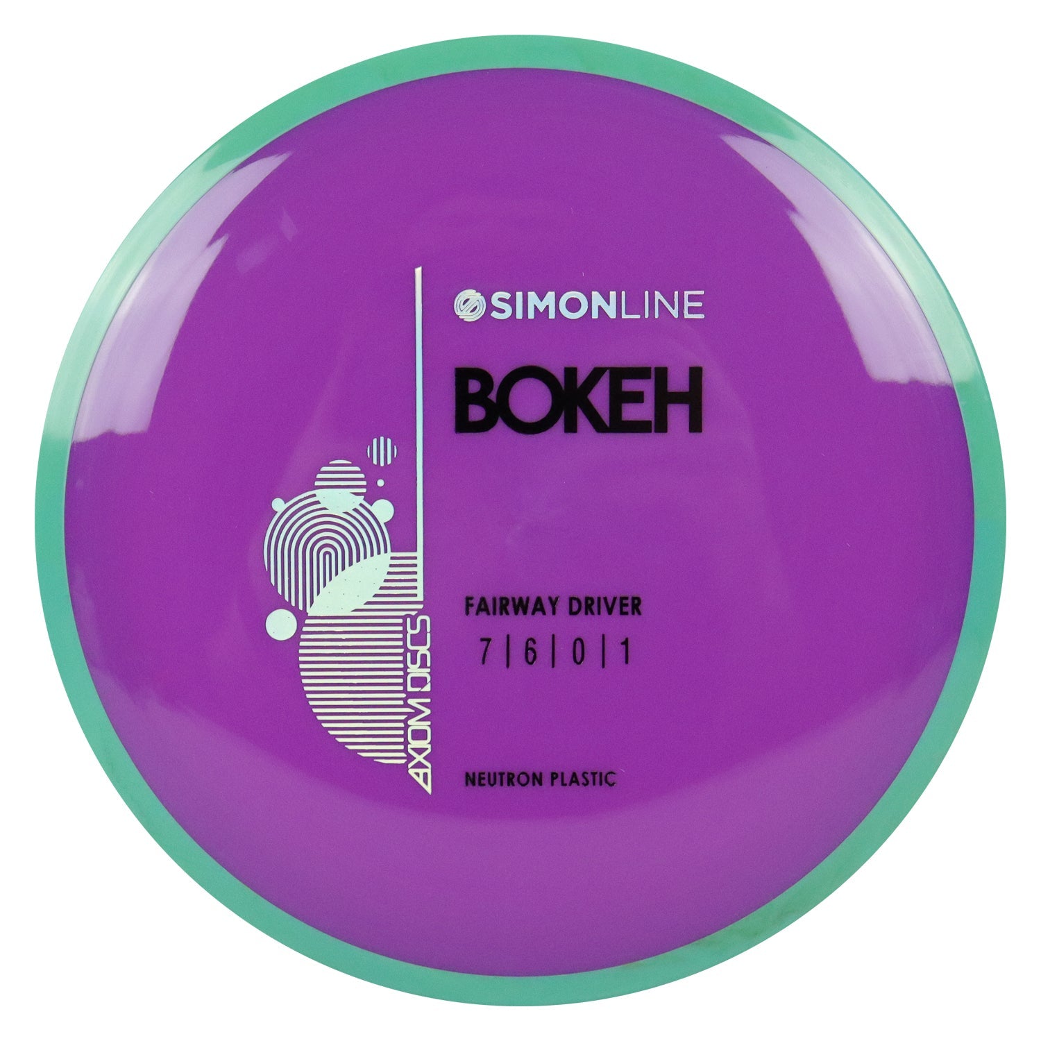 Axiom Disc Golf Simon Line Neutron Bokeh Fairway Driver 7/6/0/1 - Choose Exact Disc