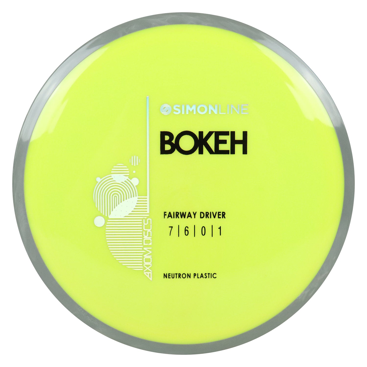Axiom Disc Golf Simon Line Neutron Bokeh Fairway Driver 7/6/0/1 - Choose Exact Disc