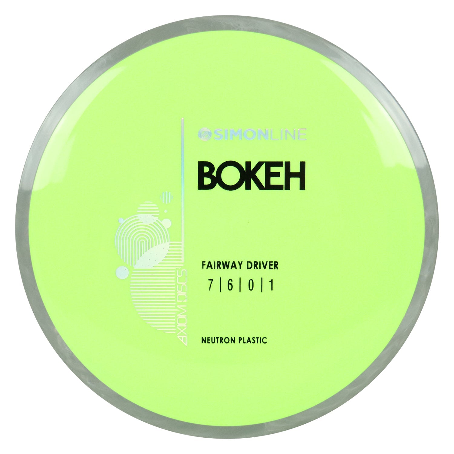Axiom Disc Golf Simon Line Neutron Bokeh Fairway Driver 7/6/0/1 - Choose Exact Disc