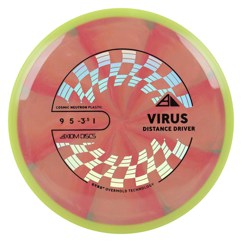 Axiom Disc Golf Cosmic Neutron Virus Distance Driver 9/8/-3.5-1 - Choose Exact Disc