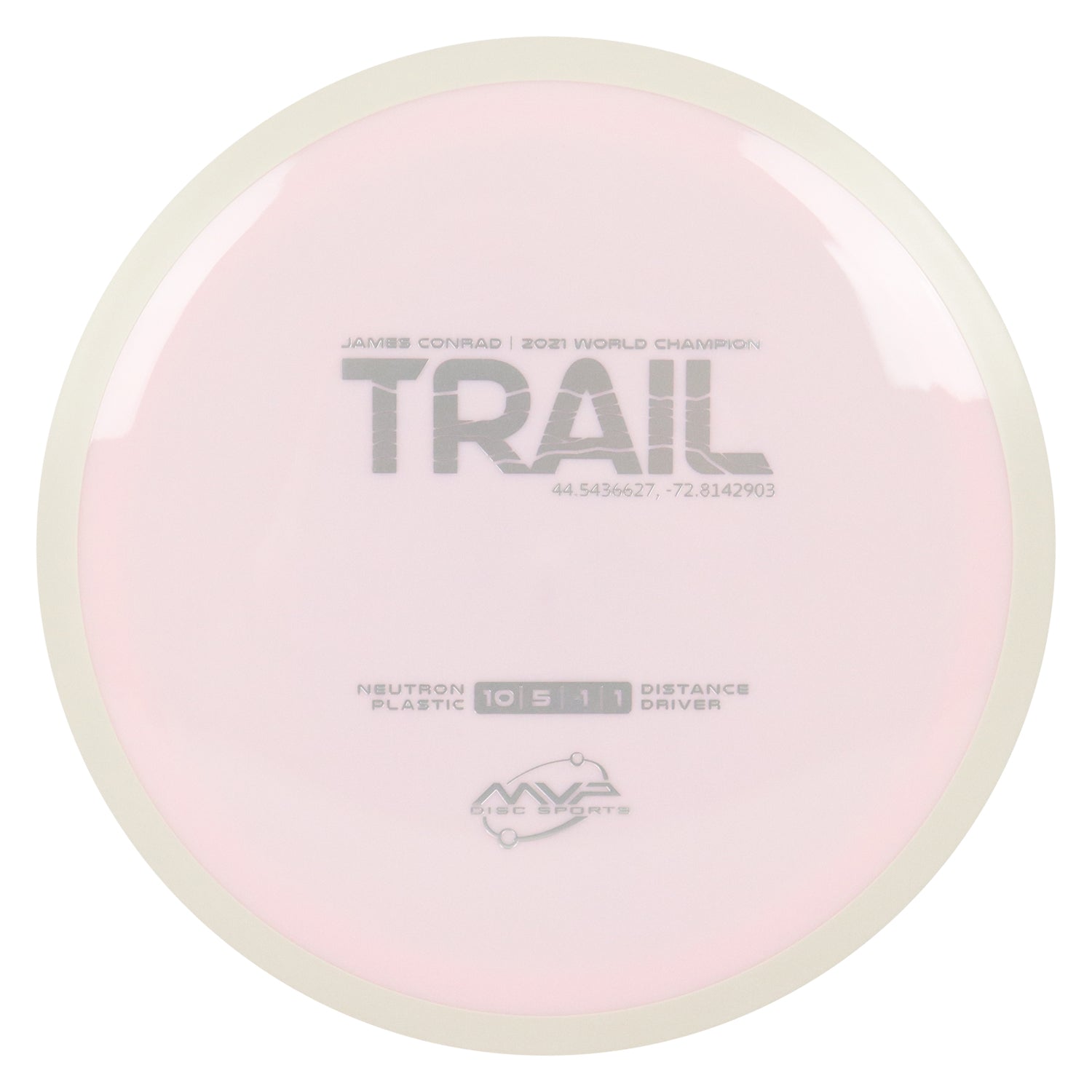 MVP Discs Sports Project Lab Coat James Conrad Neutron Trail Distance Driver 10/5/-1/1 - Choose Exact Disc