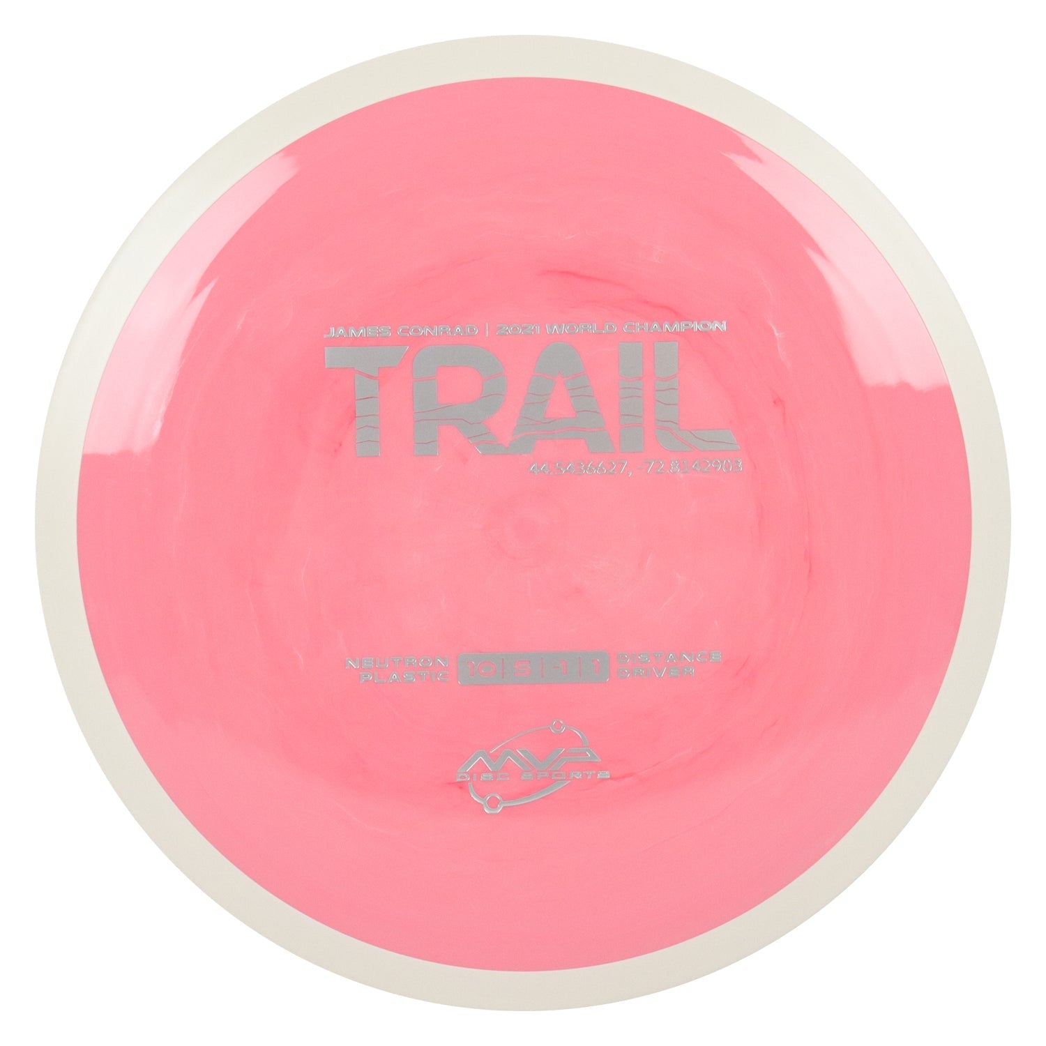 MVP Discs Sports Project Lab Coat James Conrad Neutron Trail Distance Driver 10/5/-1/1 - Choose Exact Disc