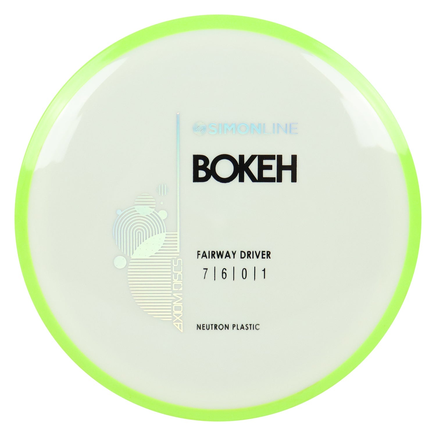 Axiom Disc Golf Simon Line Neutron Bokeh Fairway Driver 7/6/0/1 - Choose Exact Disc