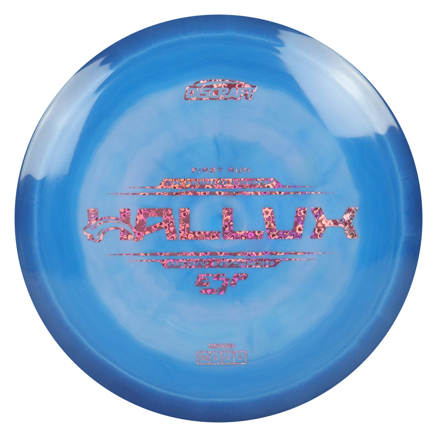 Discraft Disc Golf Ricky Wysocki First Run ESP Hallux Distance Driver 10/5/0/3
