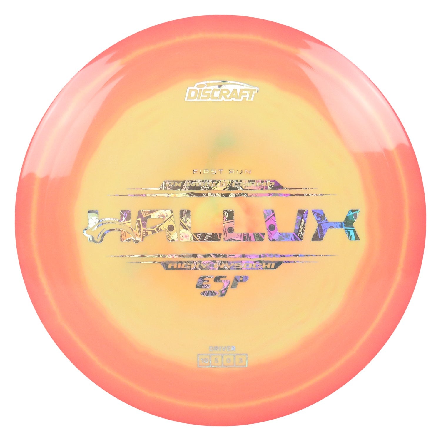 Discraft Disc Golf Ricky Wysocki First Run ESP Hallux Distance Driver 10/5/0/3