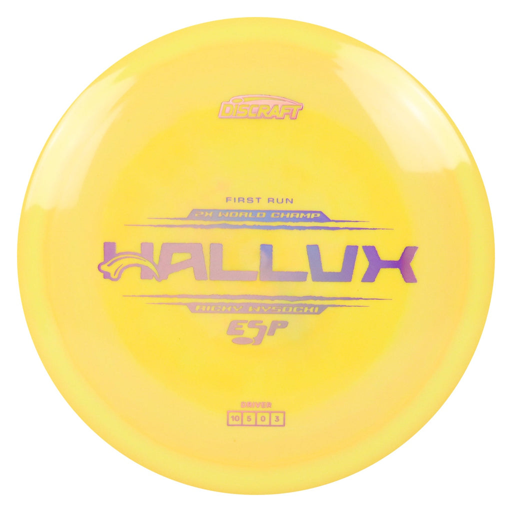 Discraft Disc Golf Ricky Wysocki First Run ESP Hallux Distance Driver 10/5/0/3