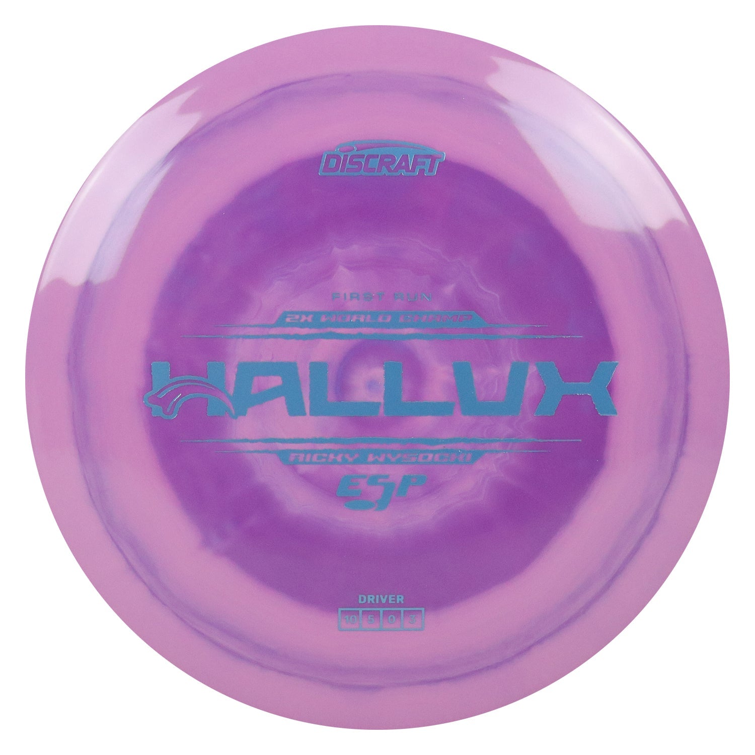 Discraft Disc Golf Ricky Wysocki First Run ESP Hallux Distance Driver 10/5/0/3