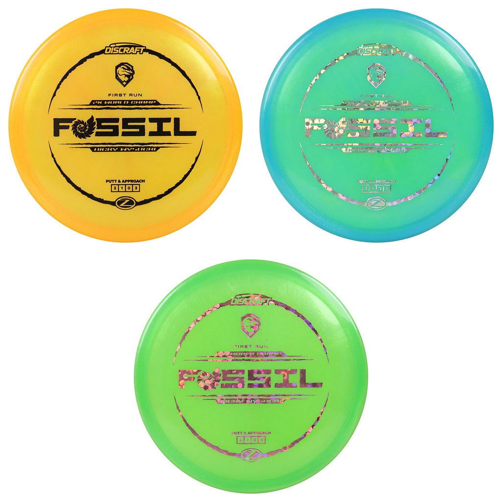 Discraft Disc Golf Ricky Wysocki First Run Z ColorShift Fossil Putter 3/1/0/3