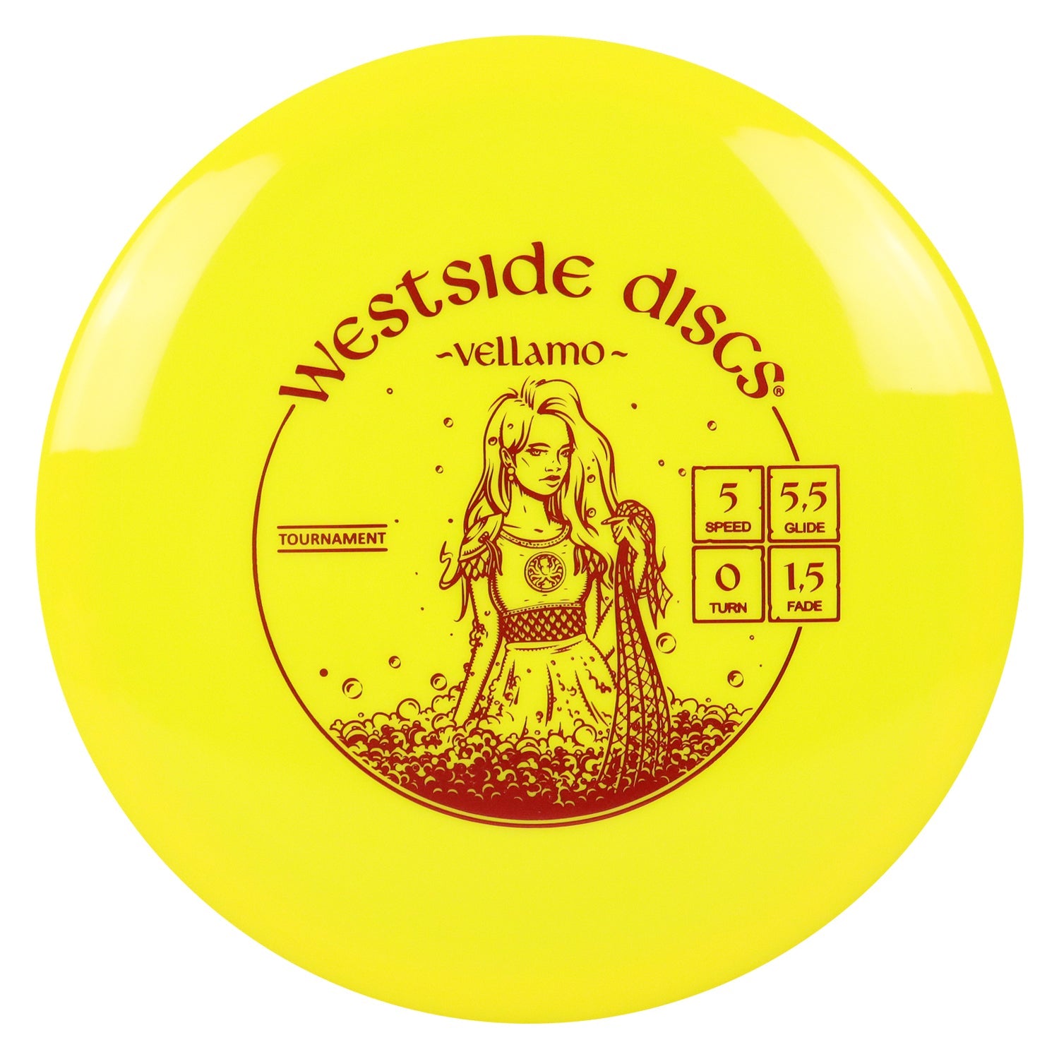 Westside Disc Golf Tournament Vellamo Midrange 5/5.5/0/1.5 - Choose Exact Disc