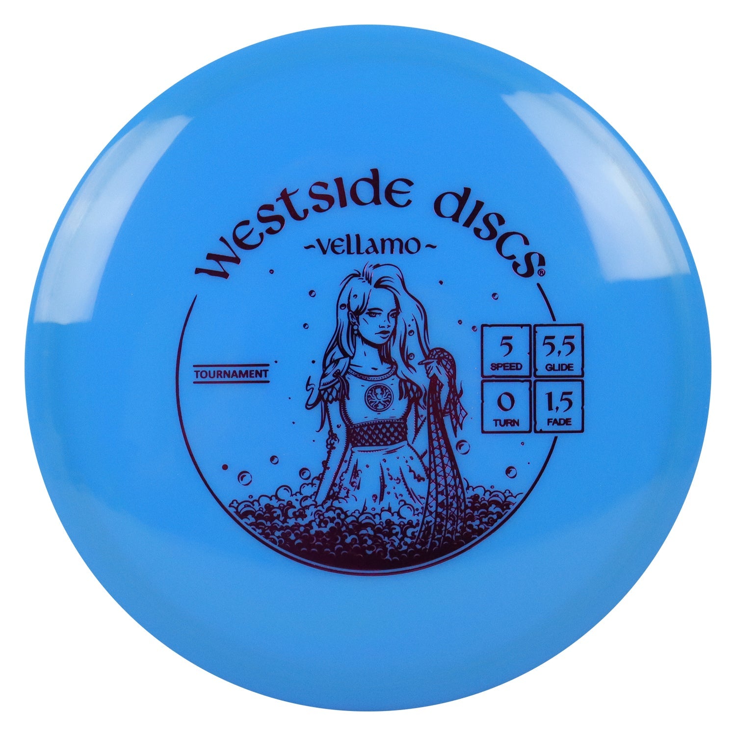 Westside Disc Golf Tournament Vellamo Midrange 5/5.5/0/1.5 - Choose Exact Disc