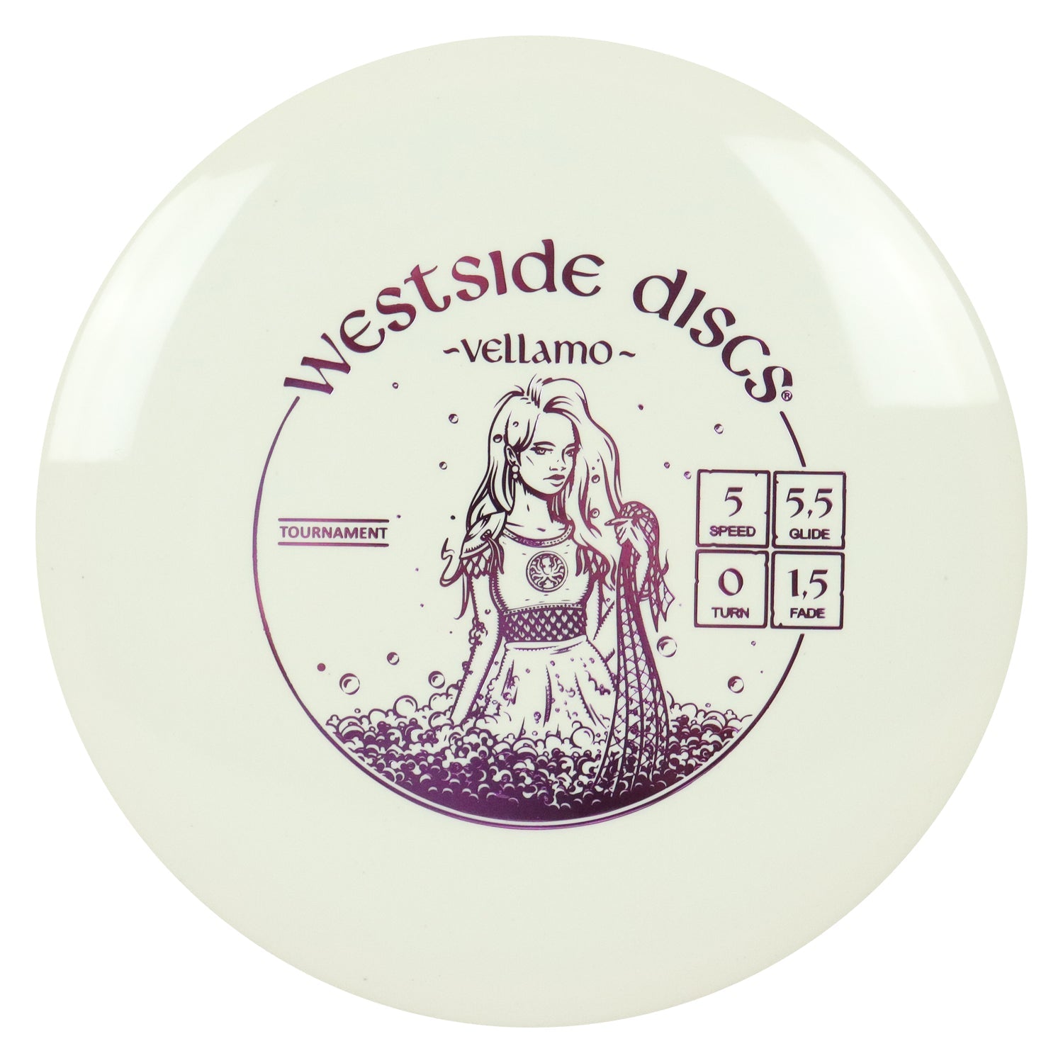 Westside Disc Golf Tournament Vellamo Midrange 5/5.5/0/1.5 - Choose Exact Disc